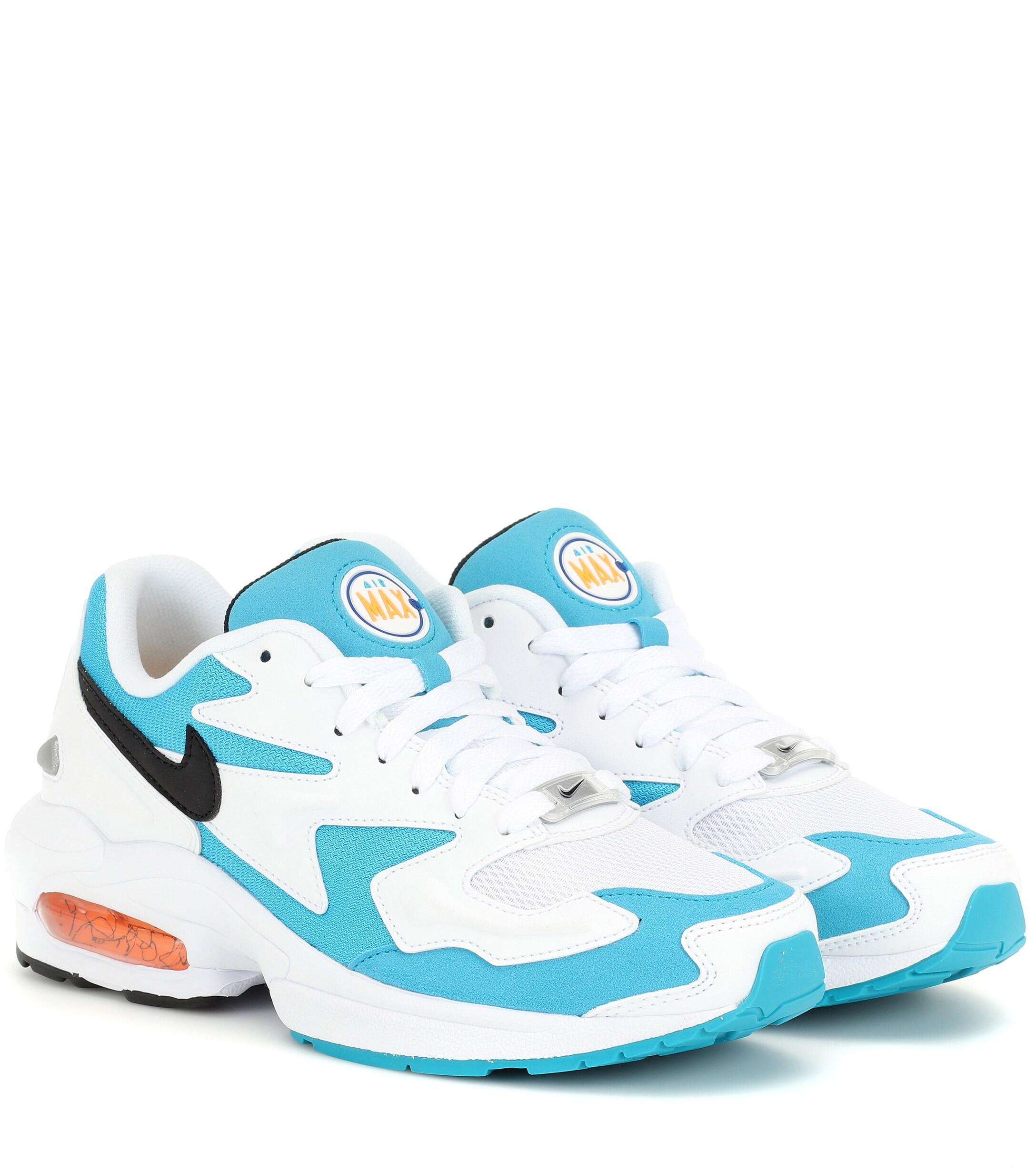 Nike Suede Air Max 2 Light ''blue Lagoon'' in White/Blue (White) - Save 40%  - Lyst