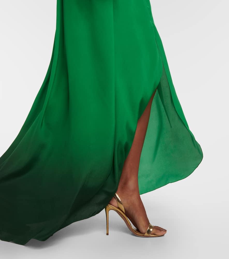 green emerald velvet dress Johanna Ortiz Green Empowerment Movement Dress Green / 6 main image 0