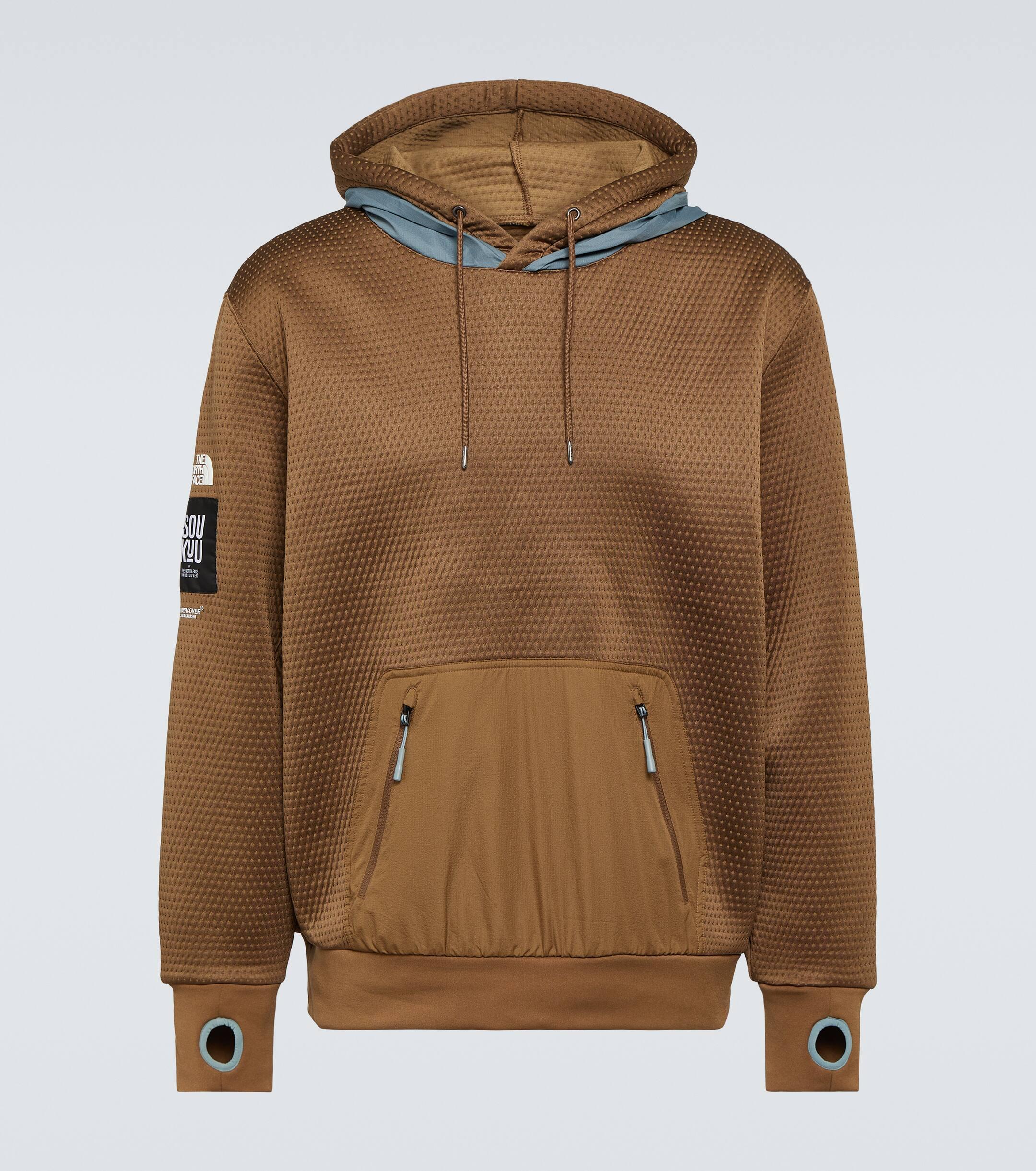 The North Face X Undercover Soukuu Dot Knit Double Hoodie in The North Face X Undercover Soukuu Dot Knit Double Hoodie in
