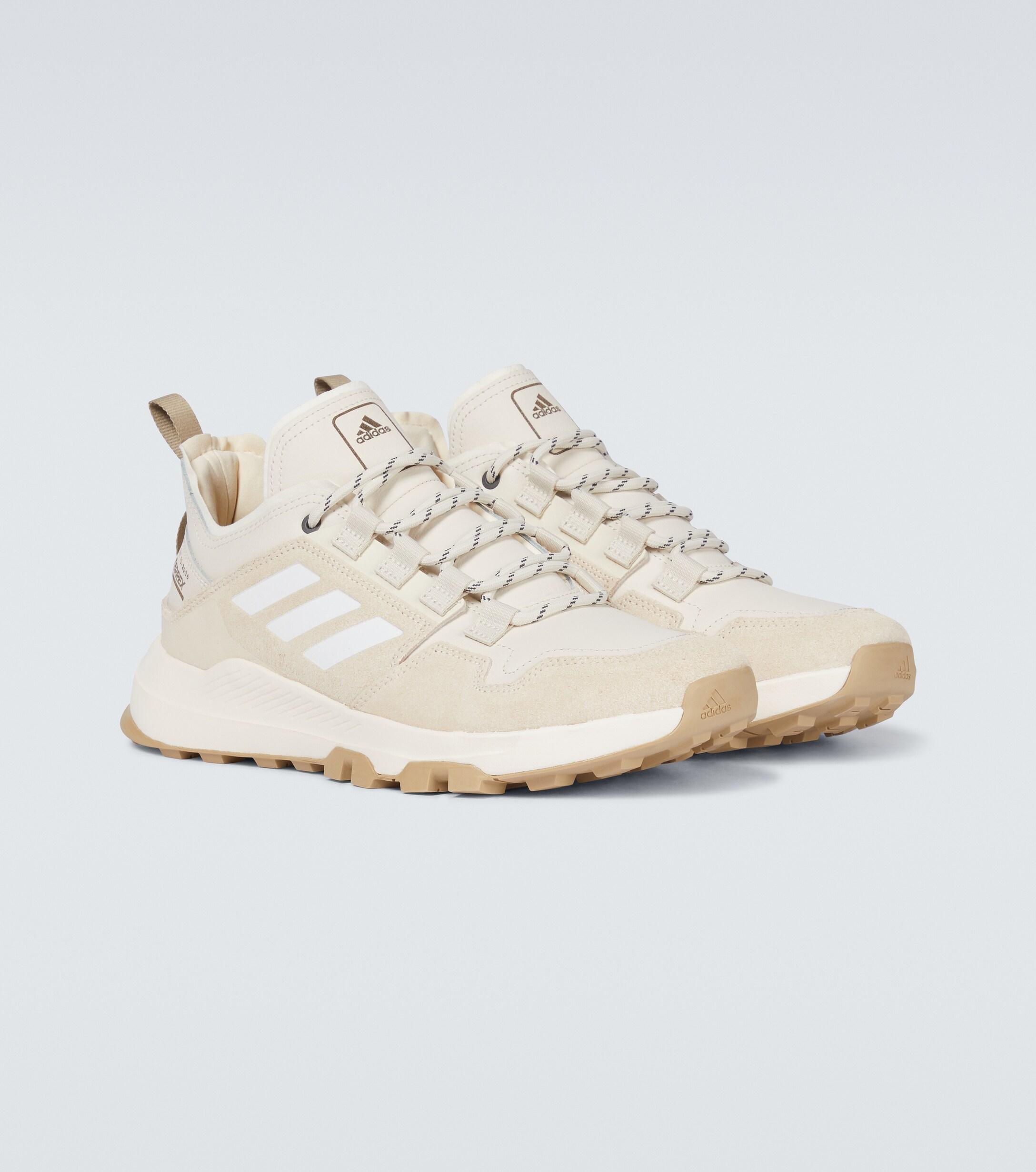 adidas Urban Terrex Leather Hiking Sneakers in Beige (Natural) for Men |  Lyst