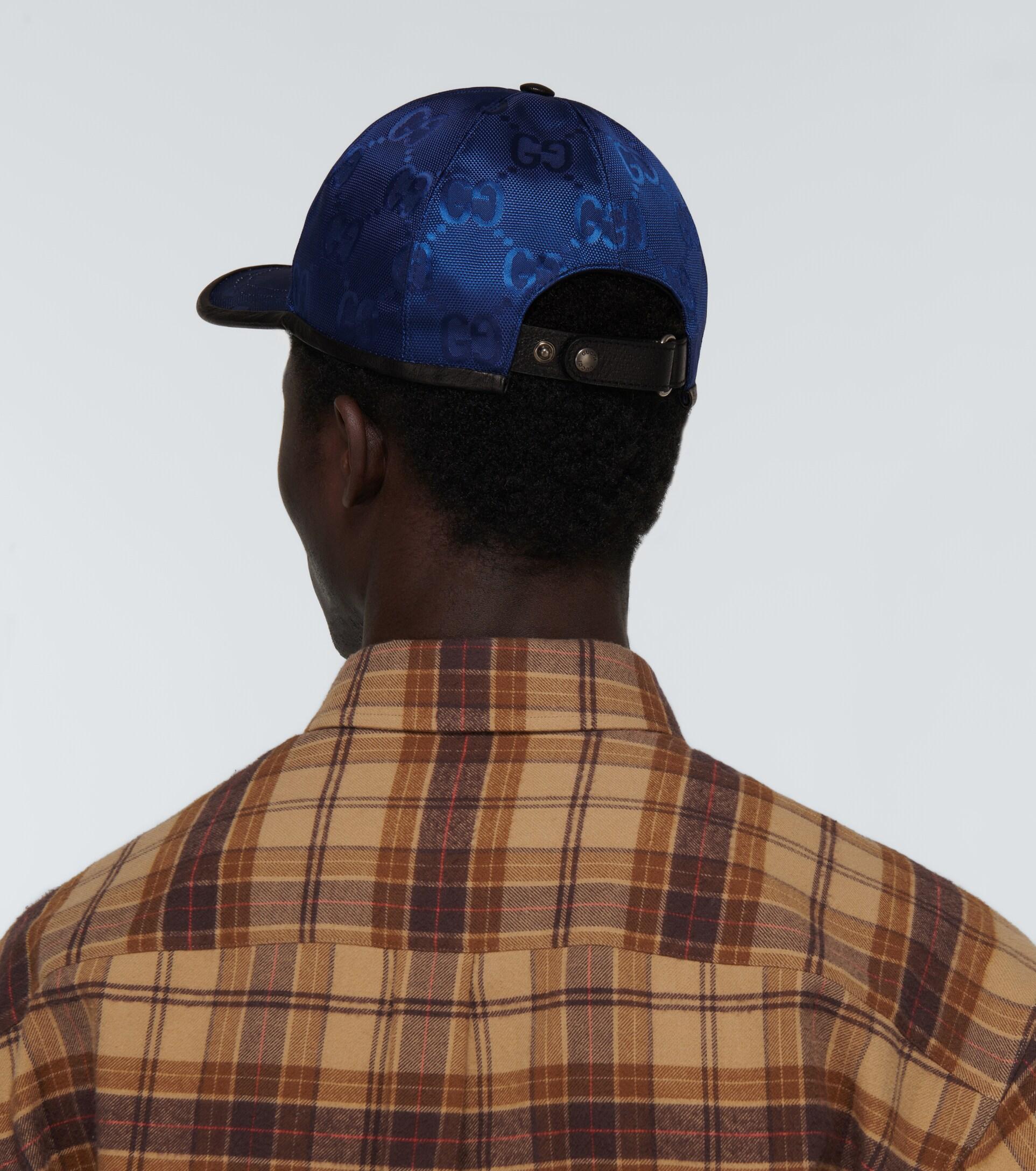 Gucci Off The Grid Baseball Hat in Blue for Men | Lyst