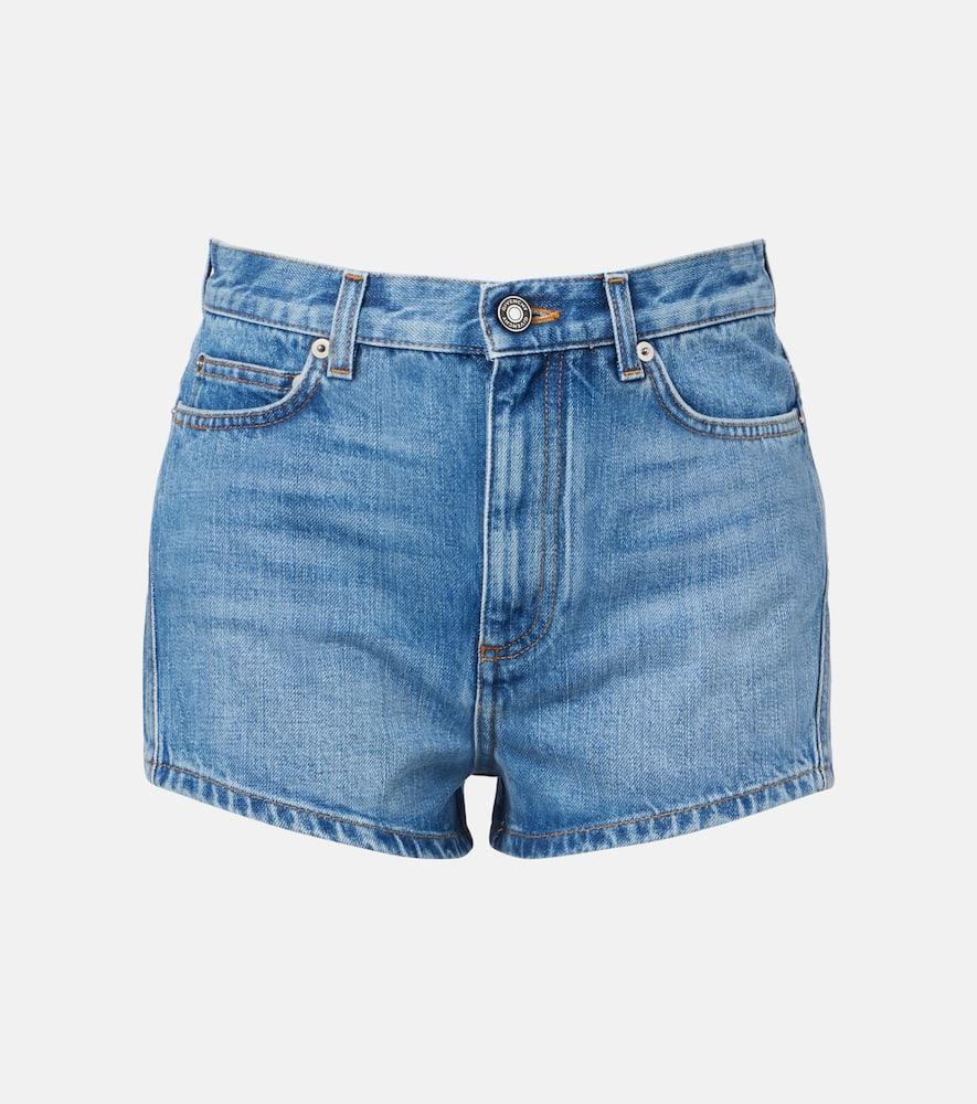 Givenchy Denim Shorts in Blue Lyst UK