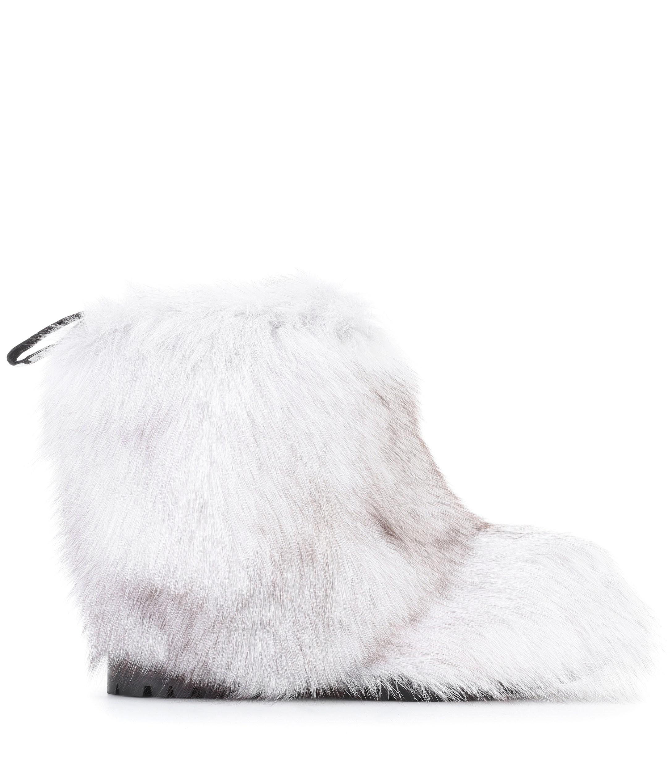 jimmy choo dalton fur boots