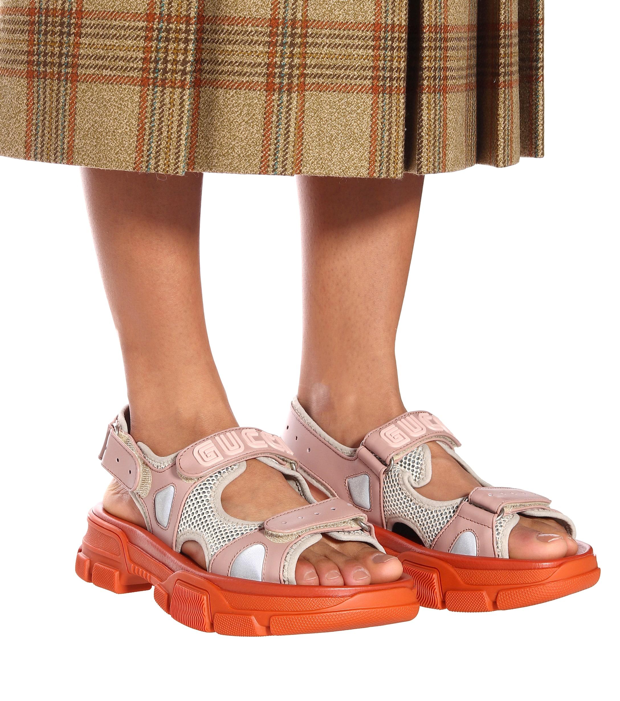 gucci aguru sandals