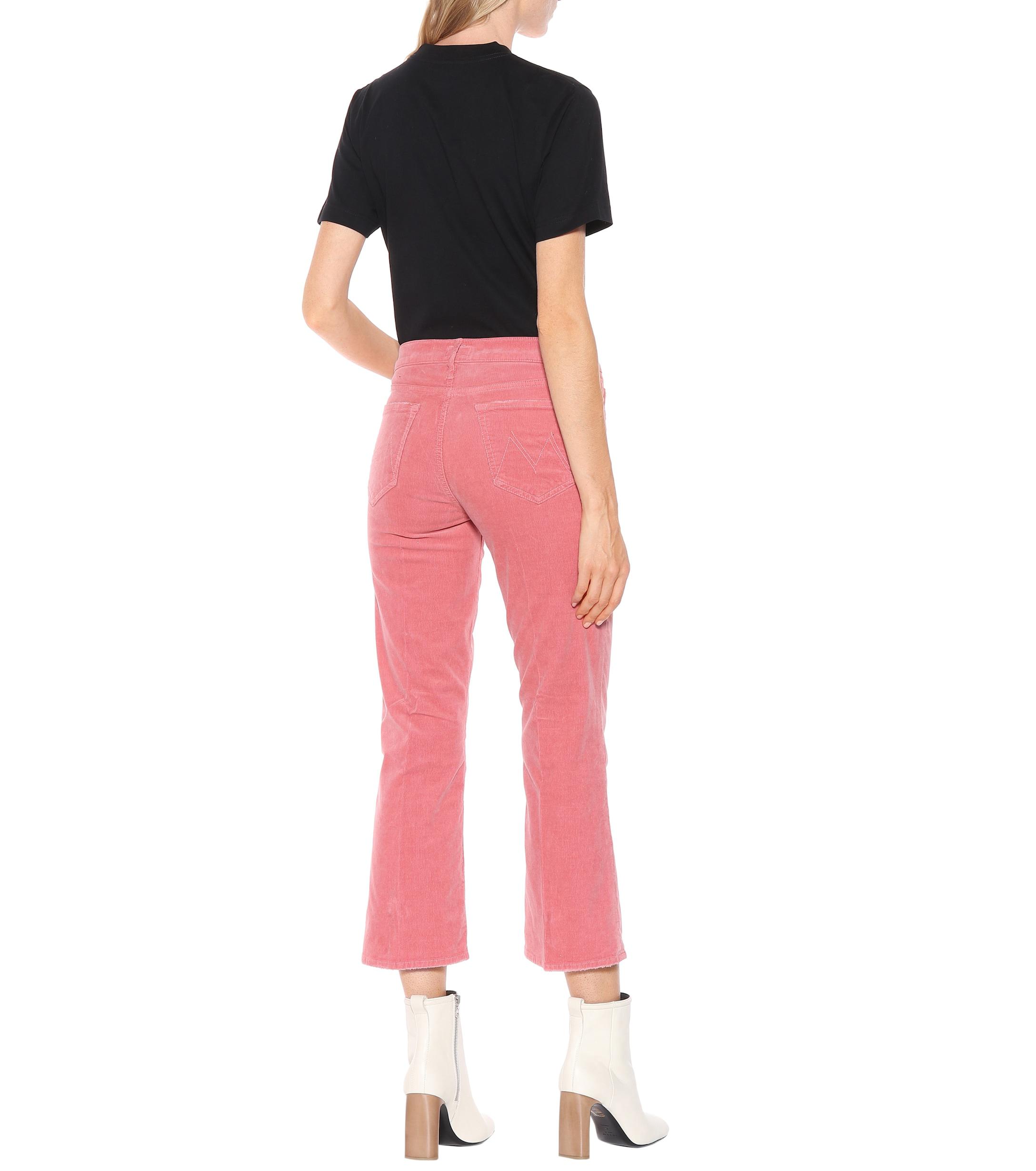 Outsider Cropped Corduroy Jeans 