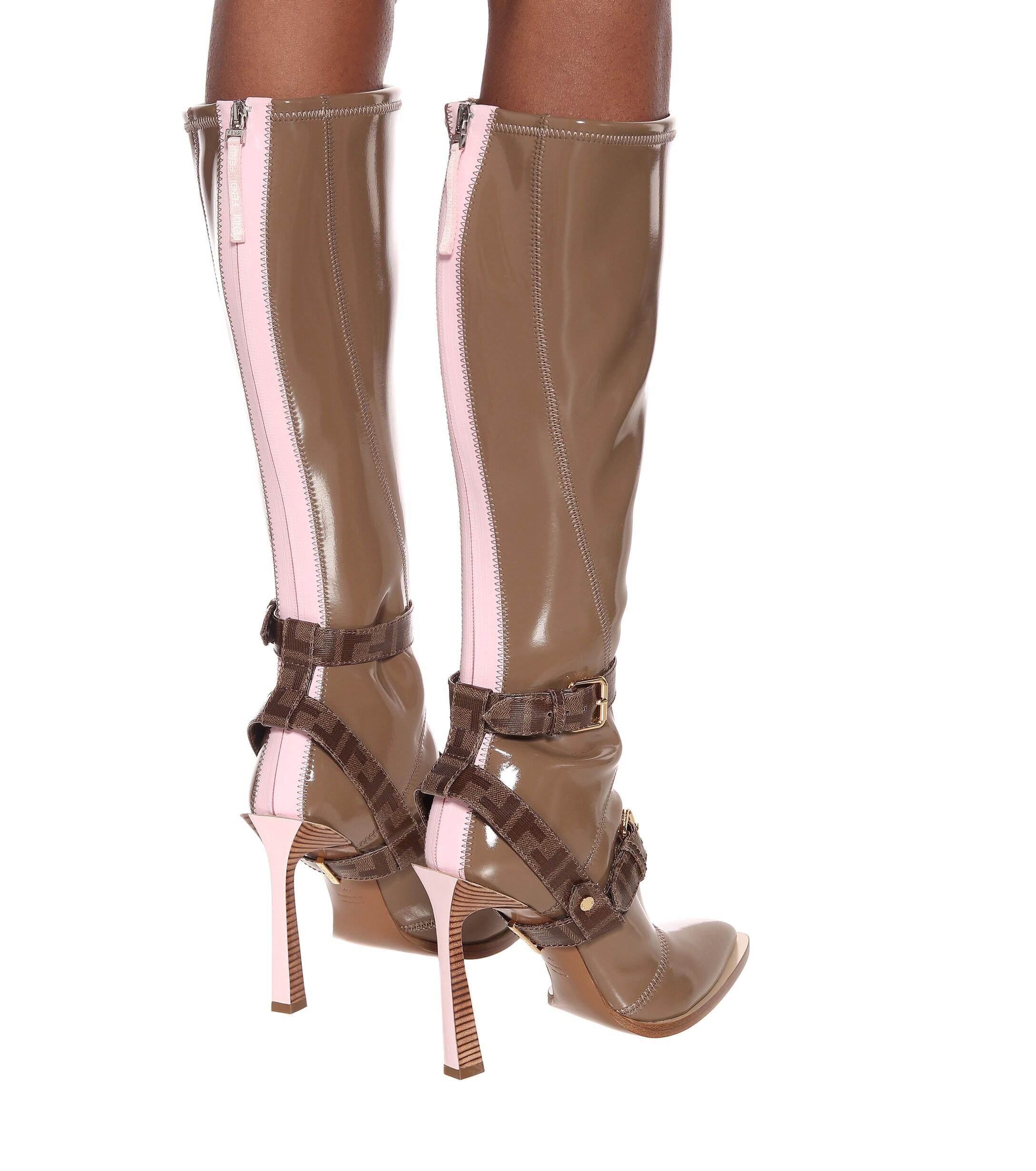 fendi neoprene boots