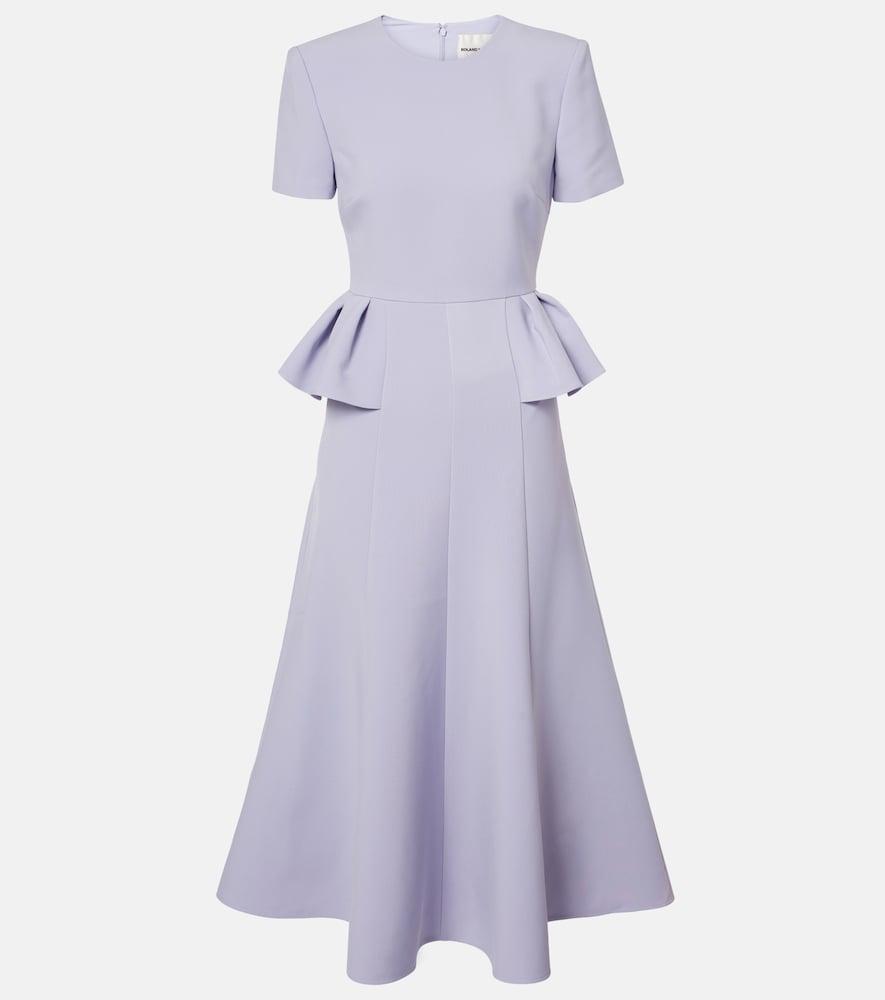 lilac peplum dress lilac peplum dress
