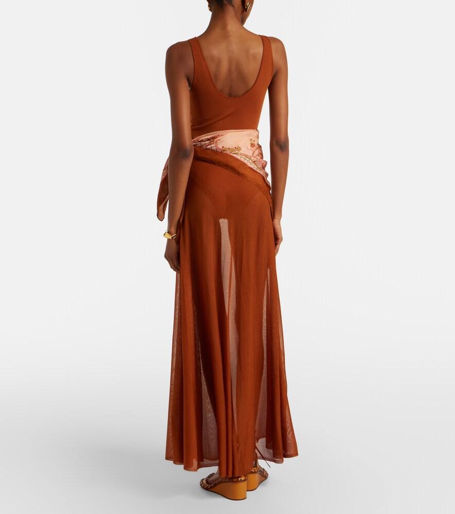 zimmerman brown dress Zimmerman Leopard Print Dress – ALINABAIKOVA.COM main image 1