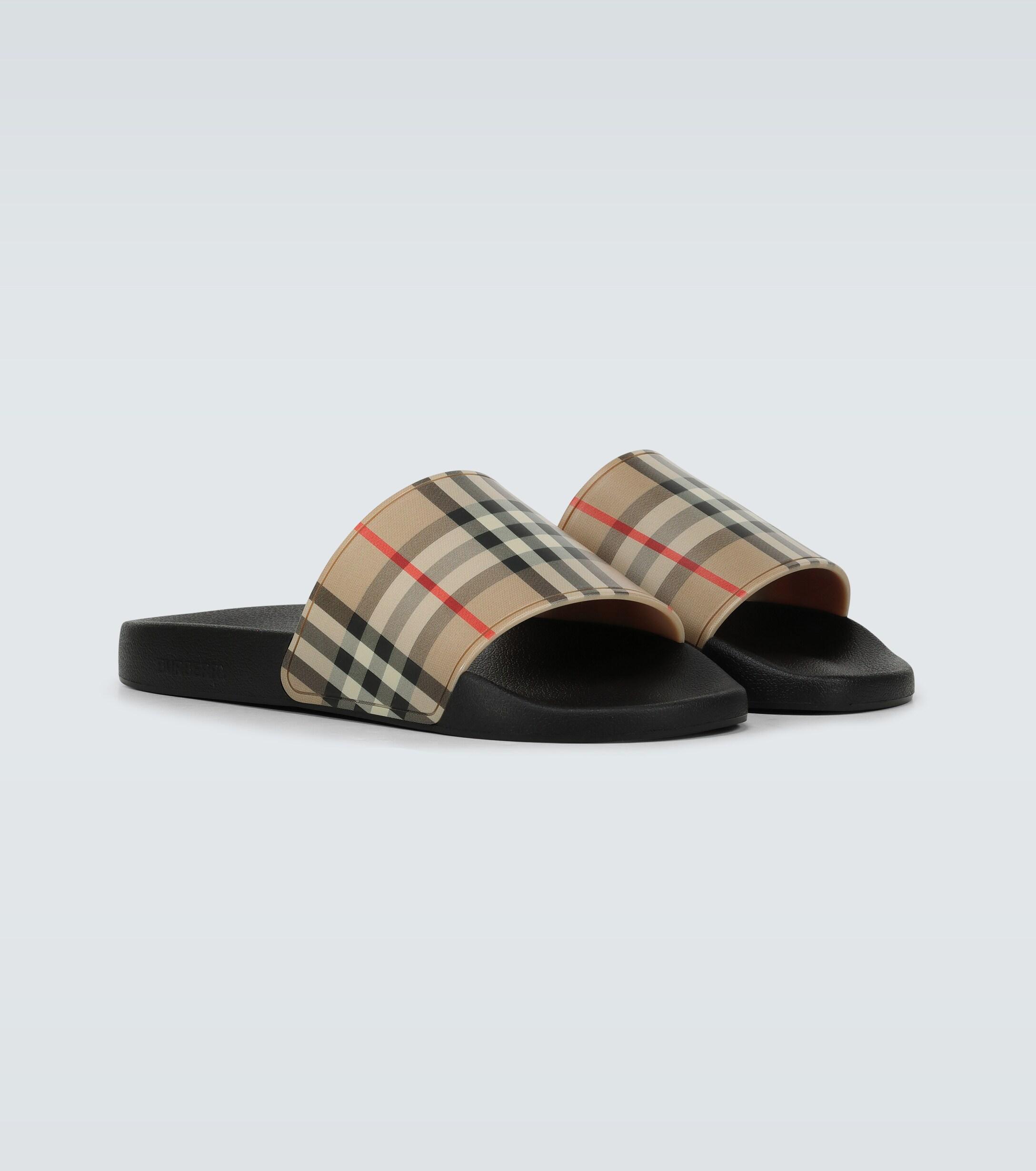 burberry slides