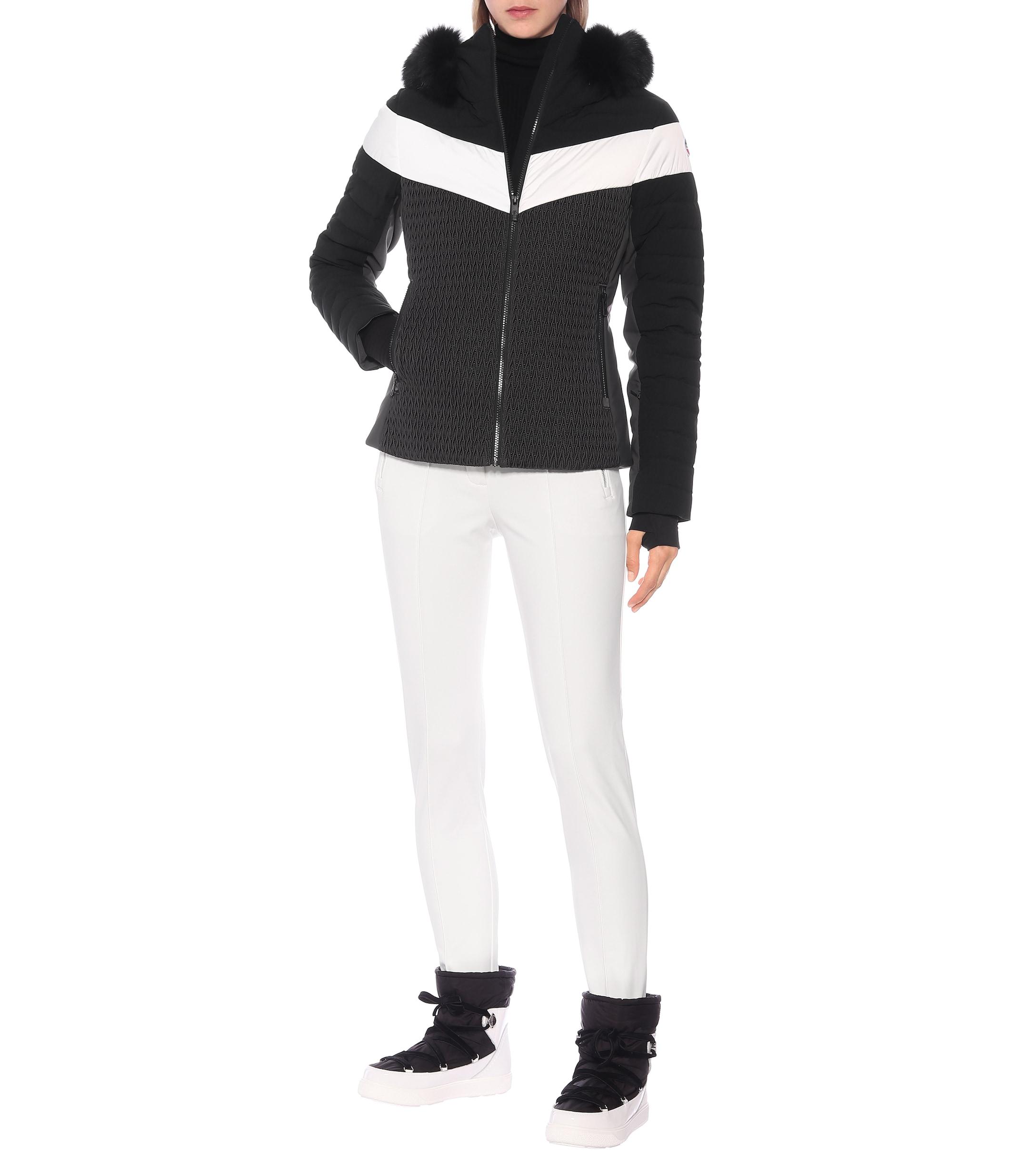 urban exploration gotham faux fur trim hood zip front puffer jacket ii