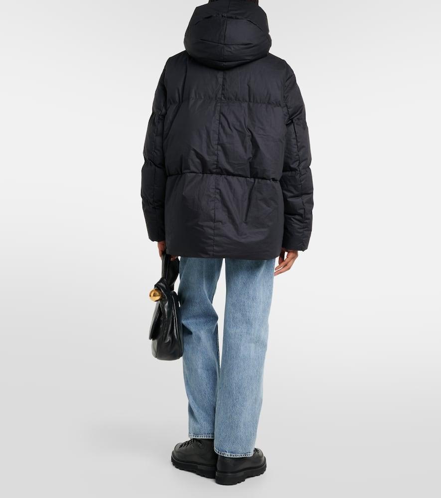 Canada Goose Garnet Cotton Down Jacket in Black Lyst