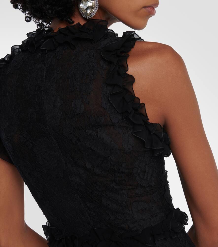 black disc dress Circle Disc Sequin Strappy Short Dress in Black – CYLONDON main image 0