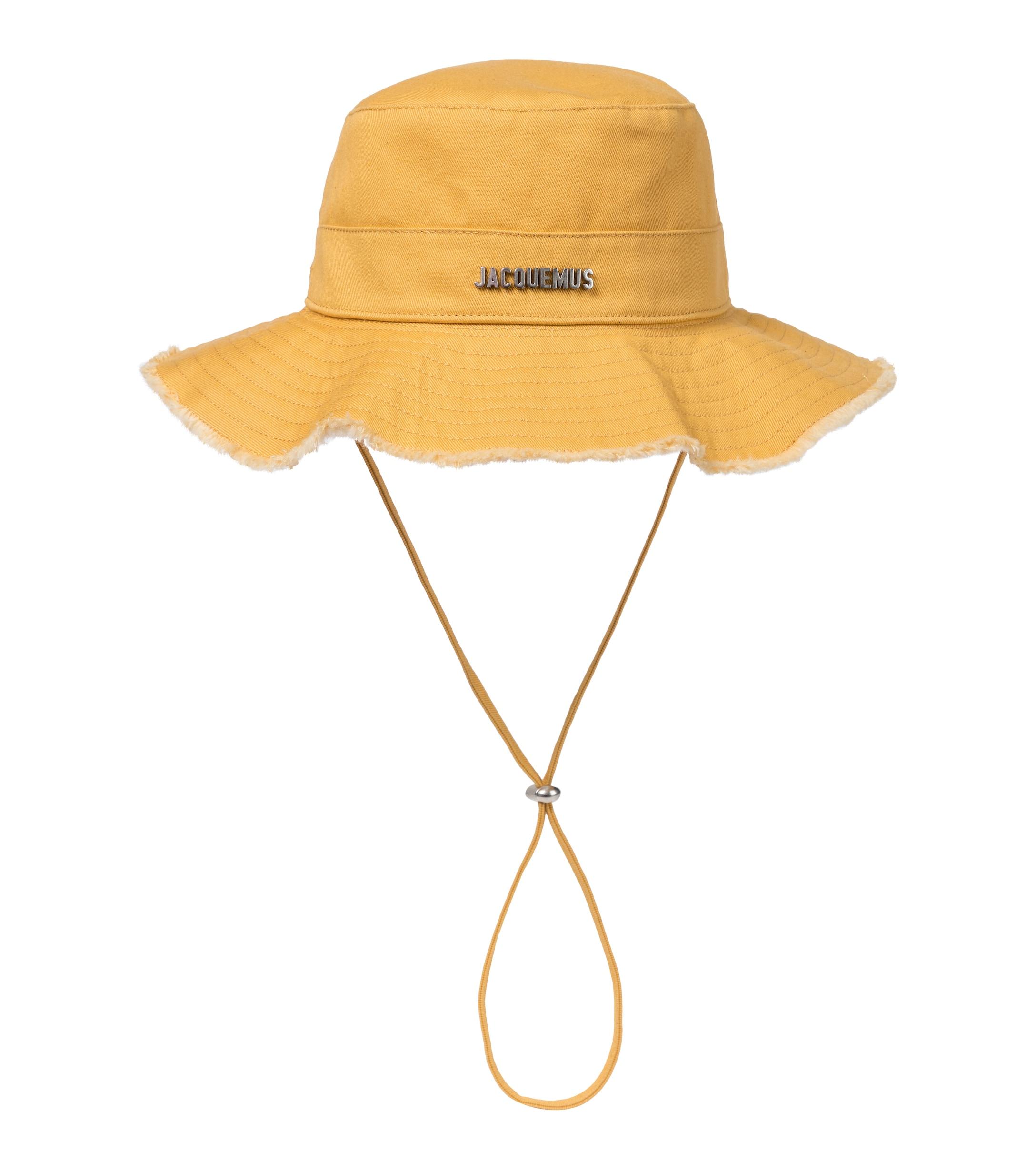 Jacquemus Le Bob Artichaut Cotton Bucket Hat in Yellow | Lyst