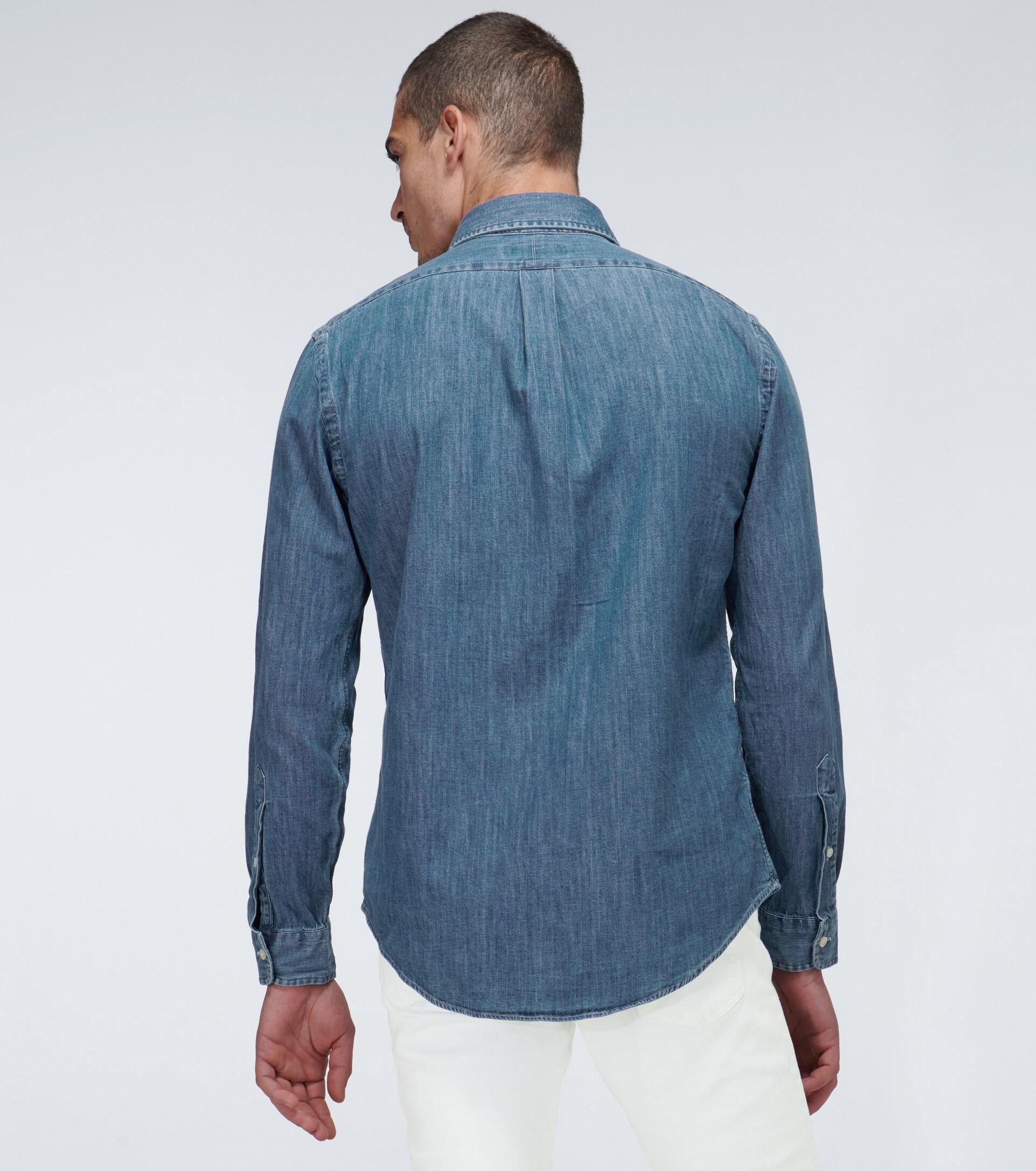 Polo Ralph Lauren Slim-fit Denim Shirt 
