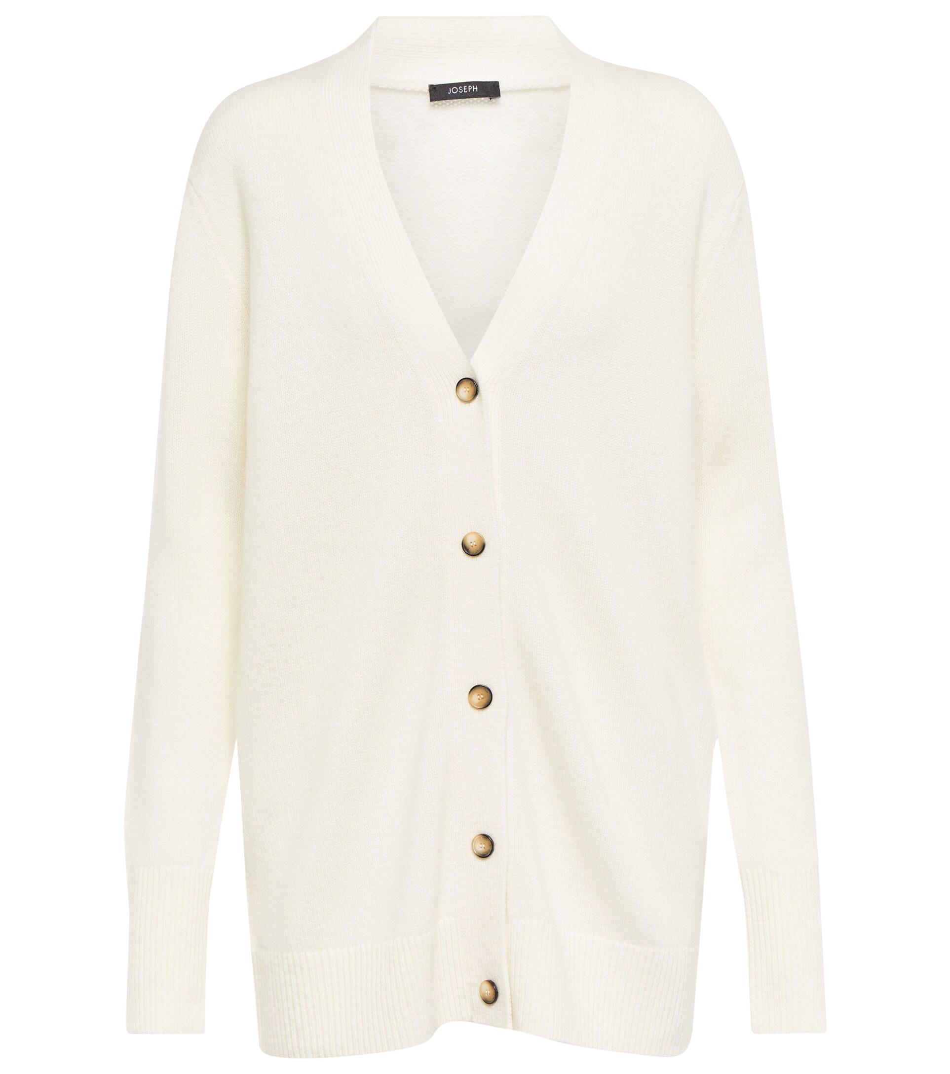 JOSEPH Cashmere Cardigan in Ivory (White) Lyst