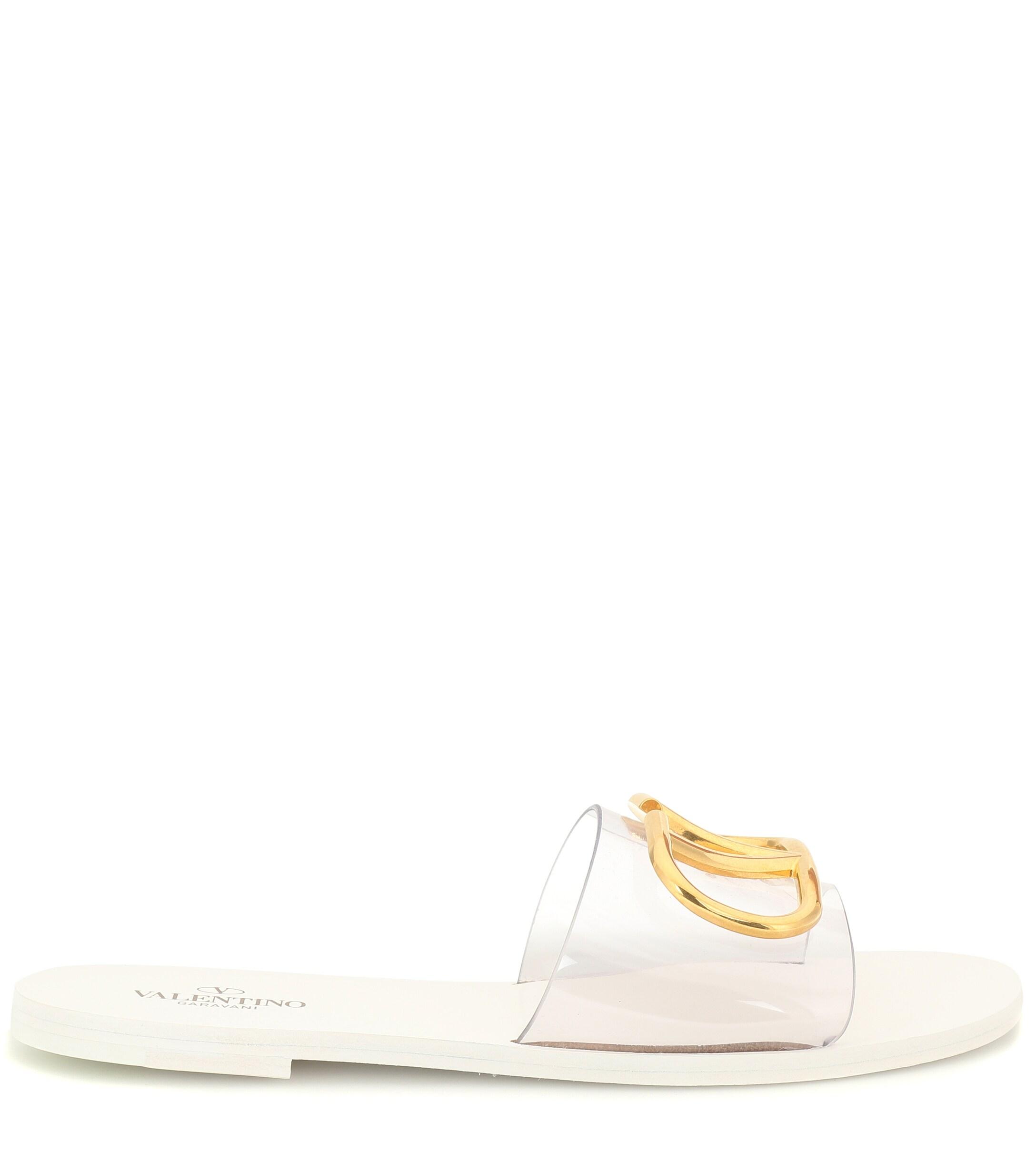 valentino poudre slides