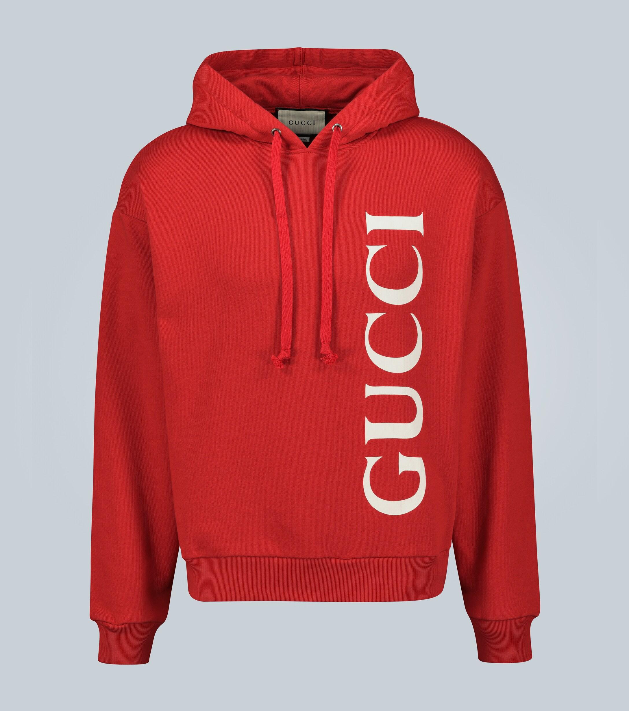 Gucci Sweatshirt mit Kapuze in Rot für Herren | Lyst AT
