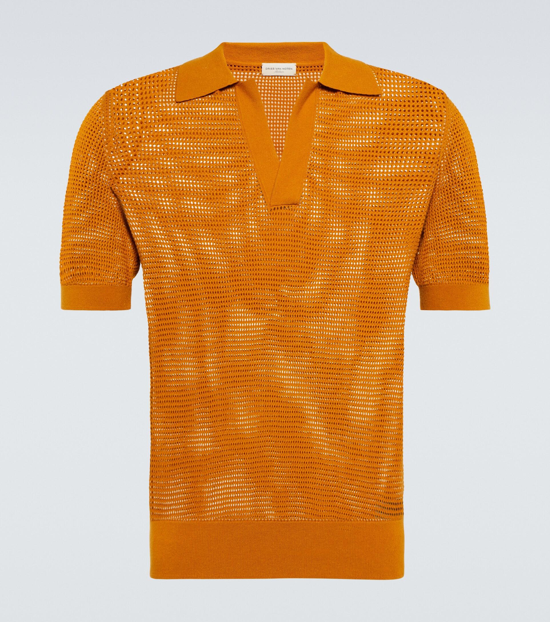 Jersey Shirt in Orange - Dries Van Noten