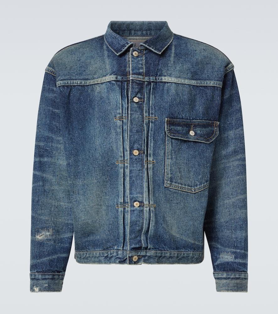 Junya Watanabe X New Manual Denim Jacket in Blue for Men | Lyst UK