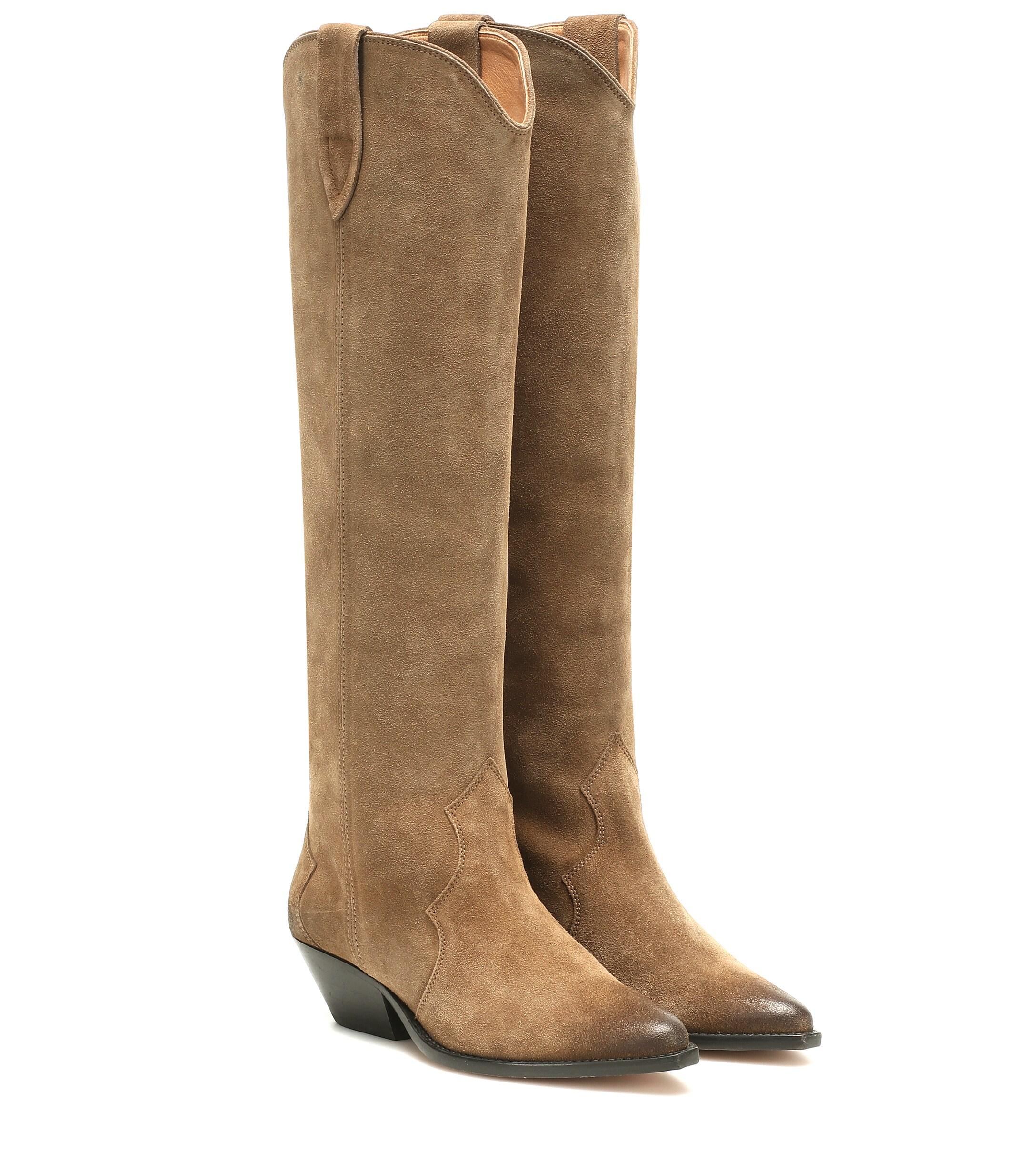 isabel marant denim boots