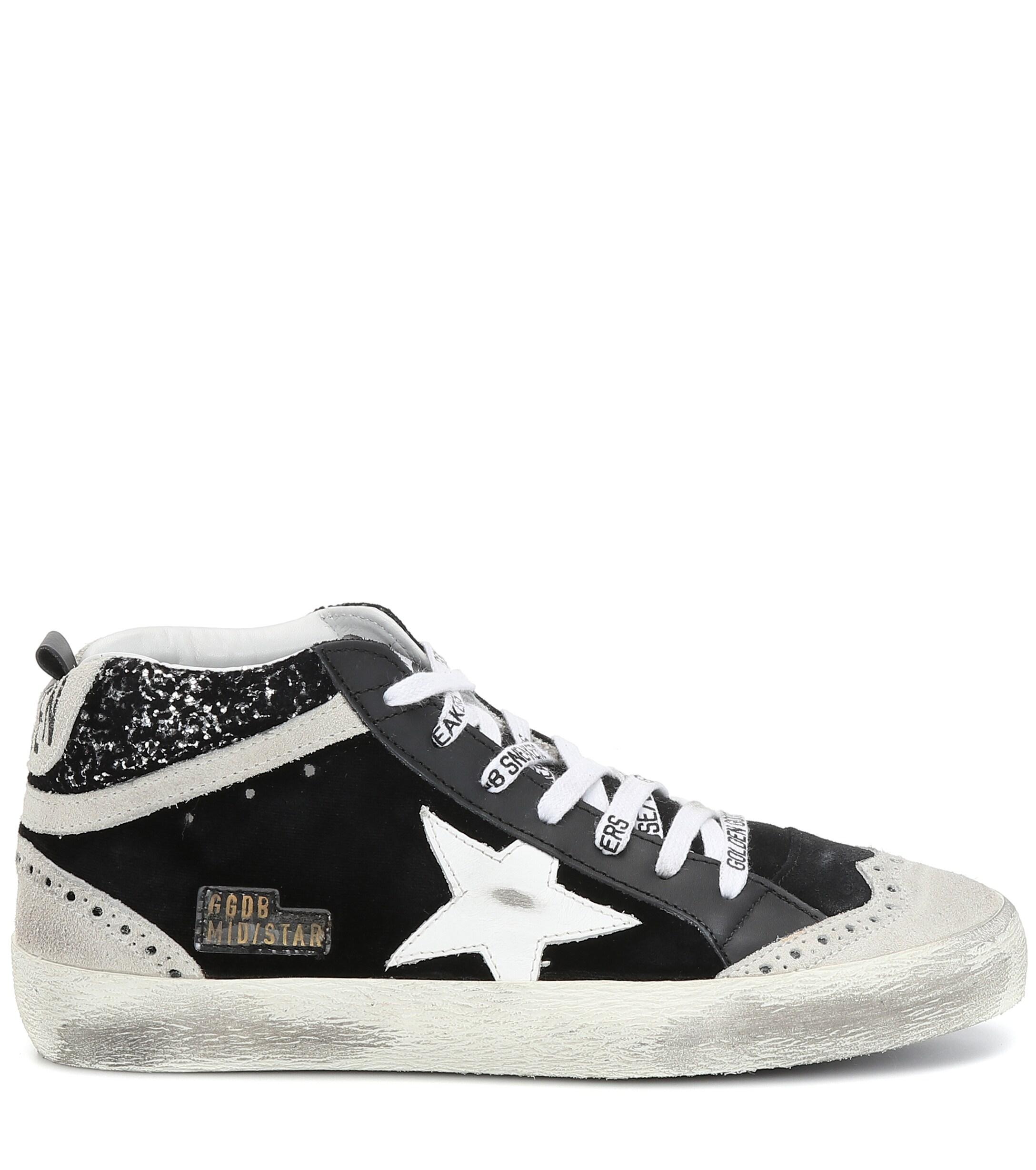 Golden Goose Exclusivo En Mytheresa Zapatillas Altas Mid Star De