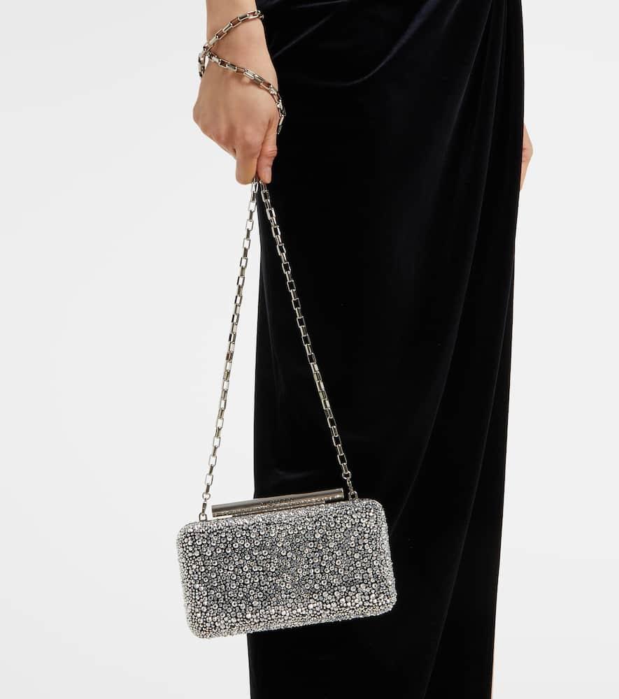 ショルダーバッグ・ポシェット Alexander Mcqueen Mcqueen T-Bar Clutch Bag Alexander McQueen Leather clutch T-Bar Mini | Women's Bags