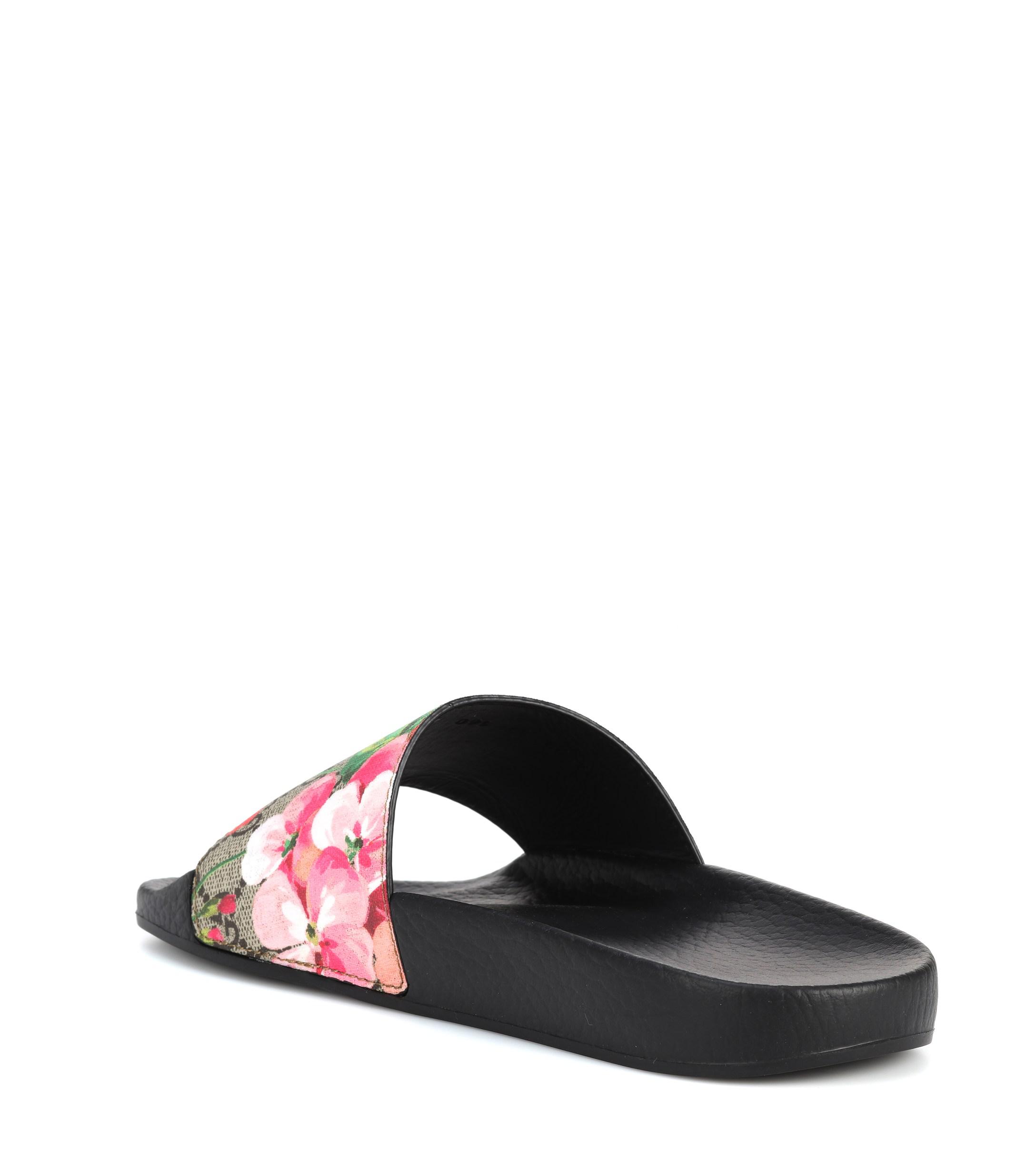 gucci bloom supreme slides