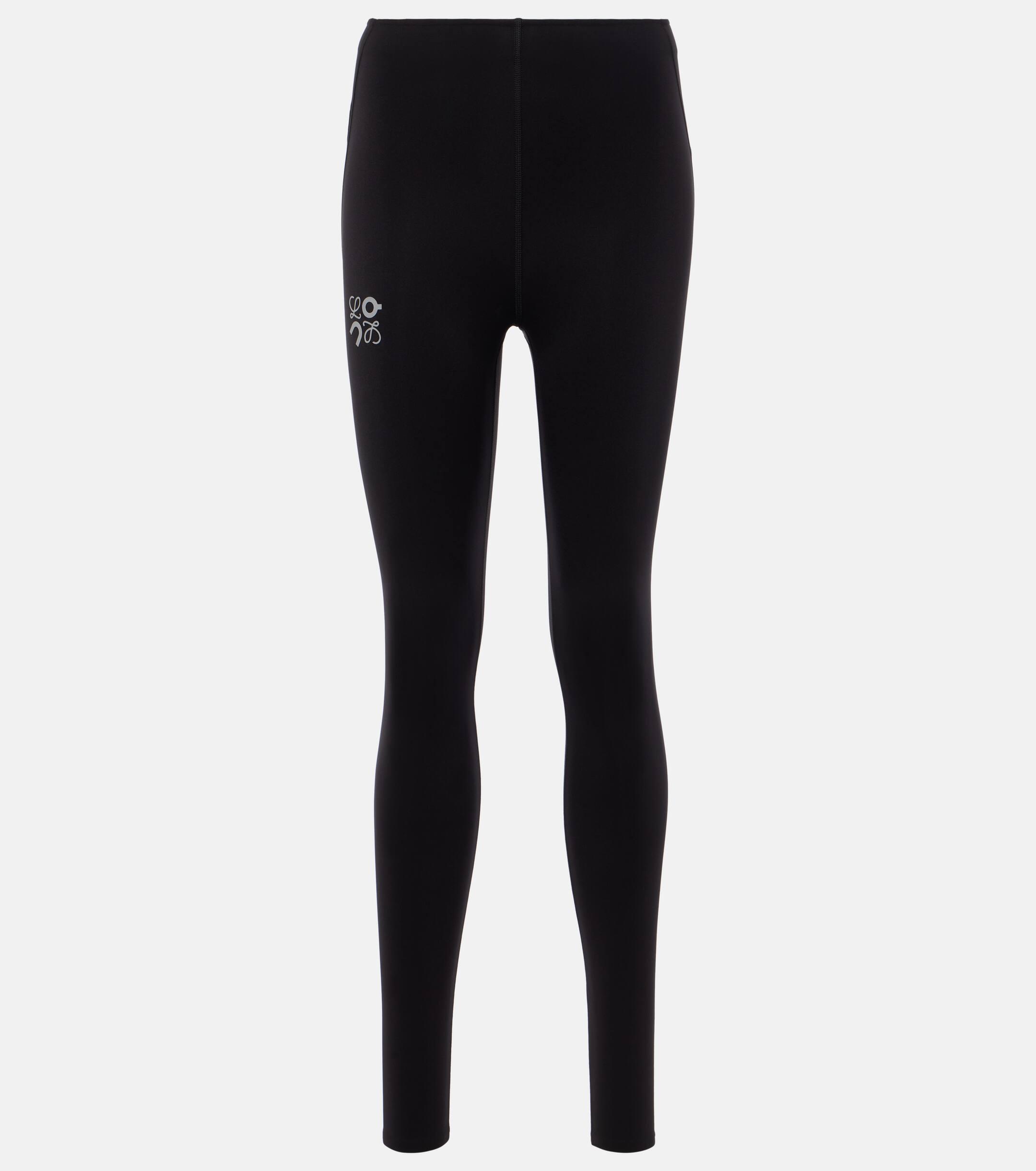 Loewe X On Logo Leggings in Black | Lyst UK