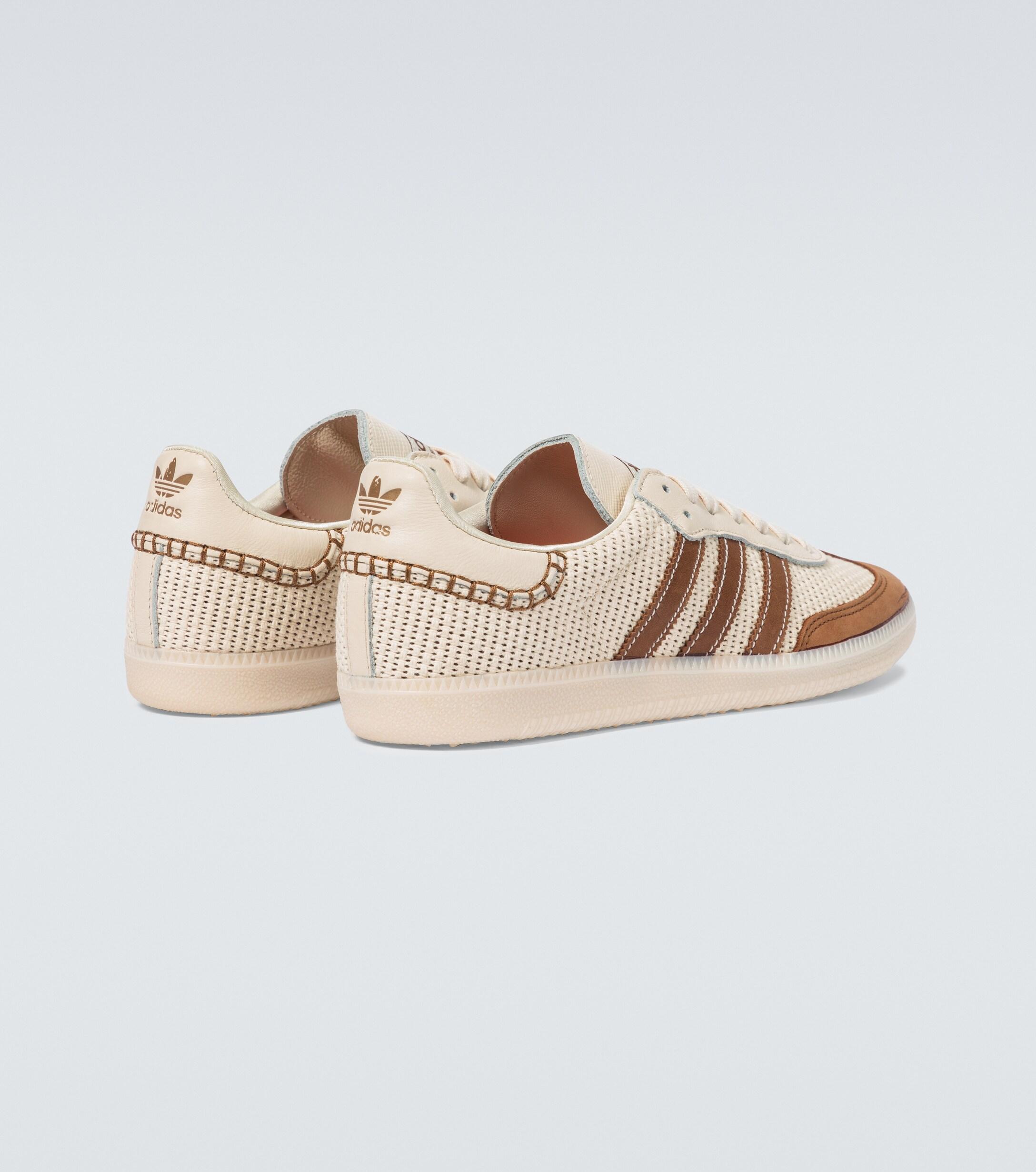 adidas Originals X Wales Bonner Samba Sneakers in Brown for Men - Lyst