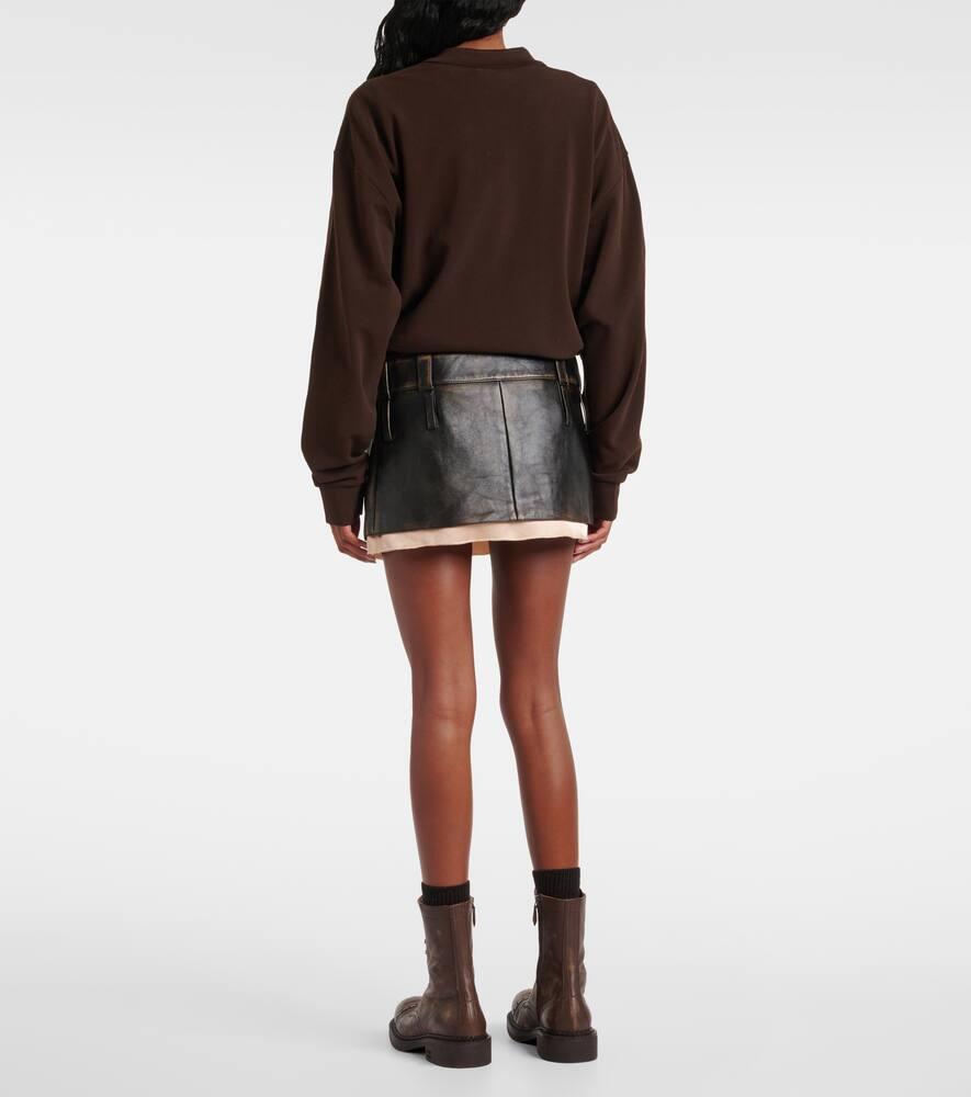 ミニスカート Miu Miu Camel Mohair Blend Mini Skirt Miu Miu Skirts for Women | Online Sale up to 65% off | Lyst