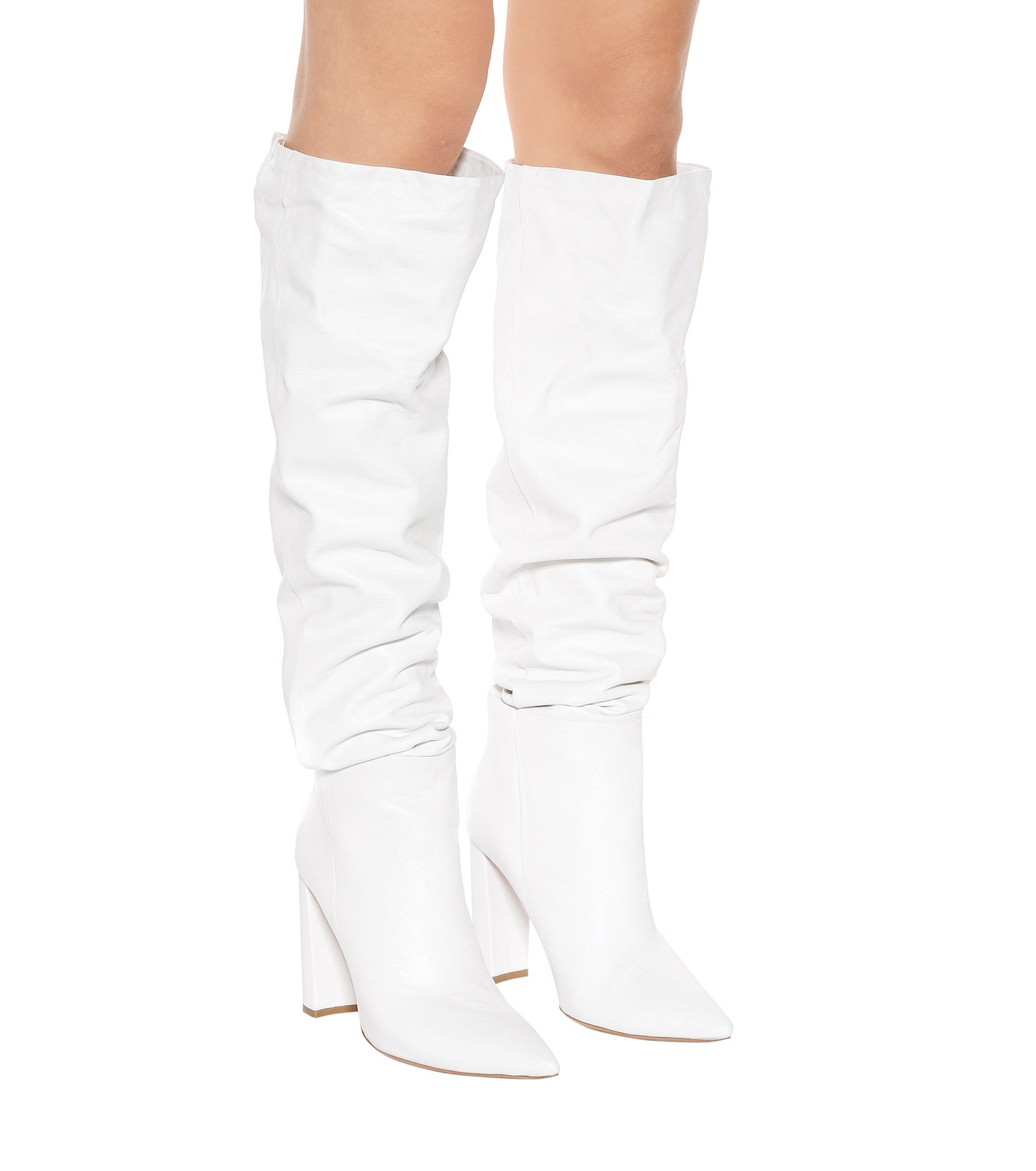 alexandre birman white booties