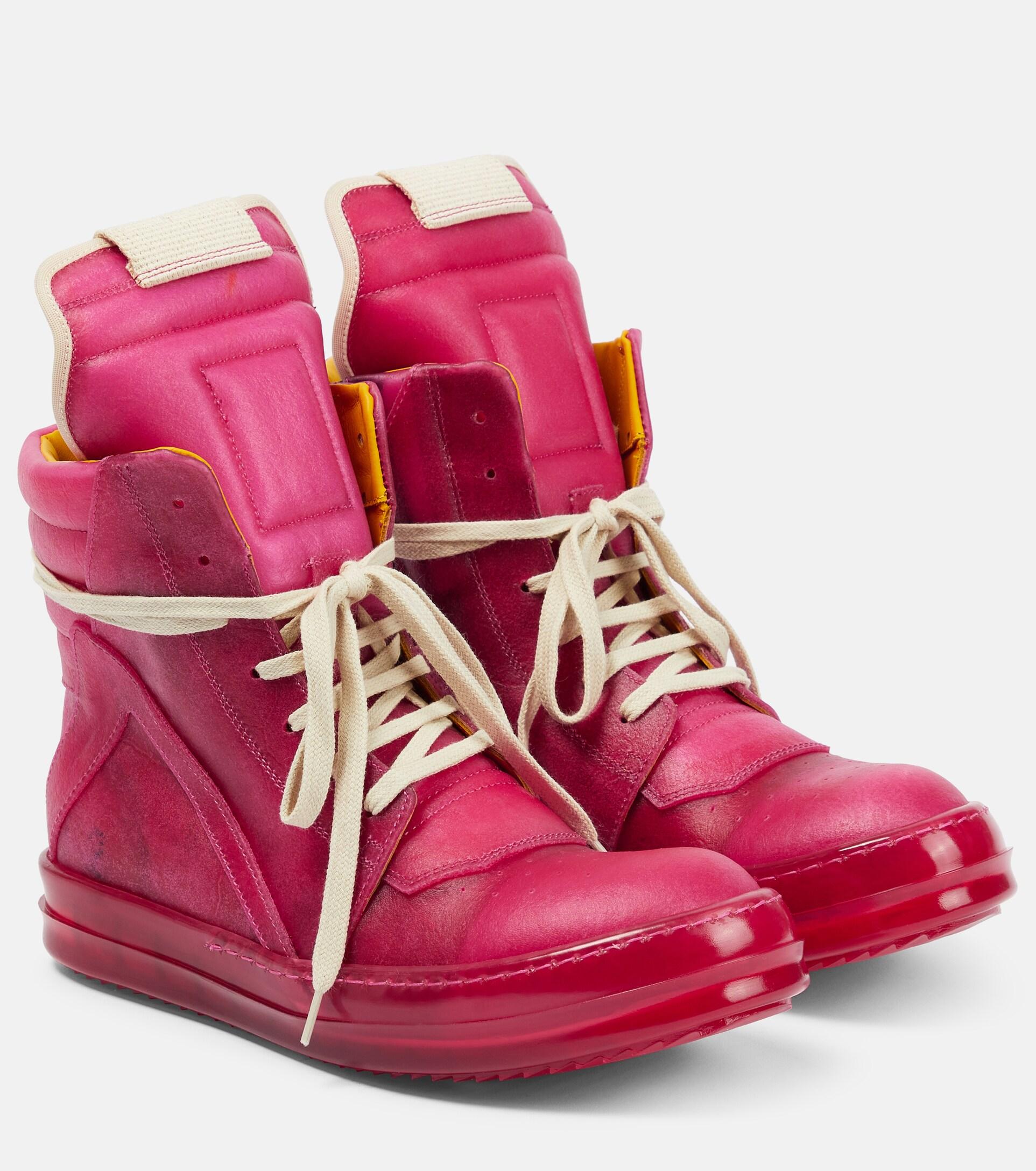 Rick Owens Sneakers in Pink | Lyst
