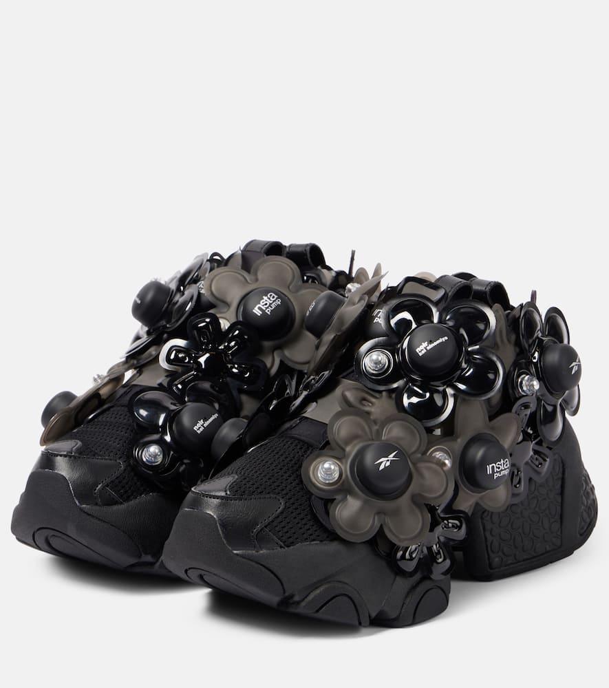 Noir Kei Ninomiya X Reebok Insta Pump Yuki Sneakers in Black Noir Kei Ninomiya X Reebok Insta Pump Yuki Sneakers in Black