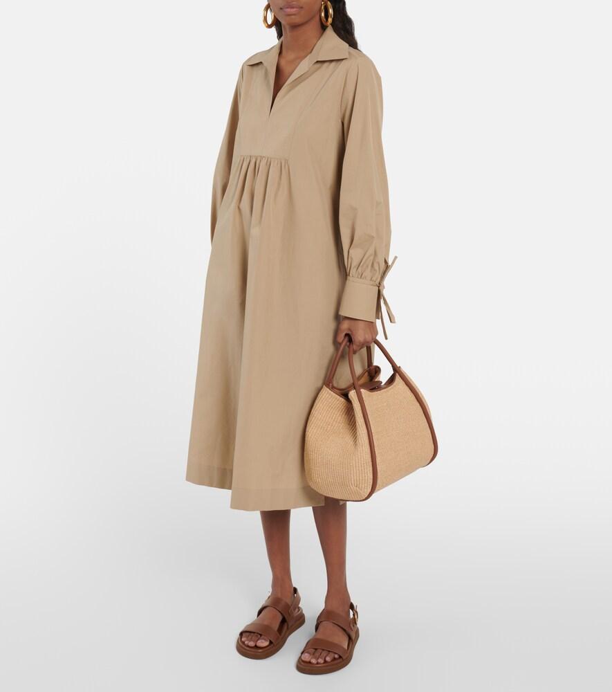Borsa Marine effetto rafia di Max Mara in Neutro | Lyst