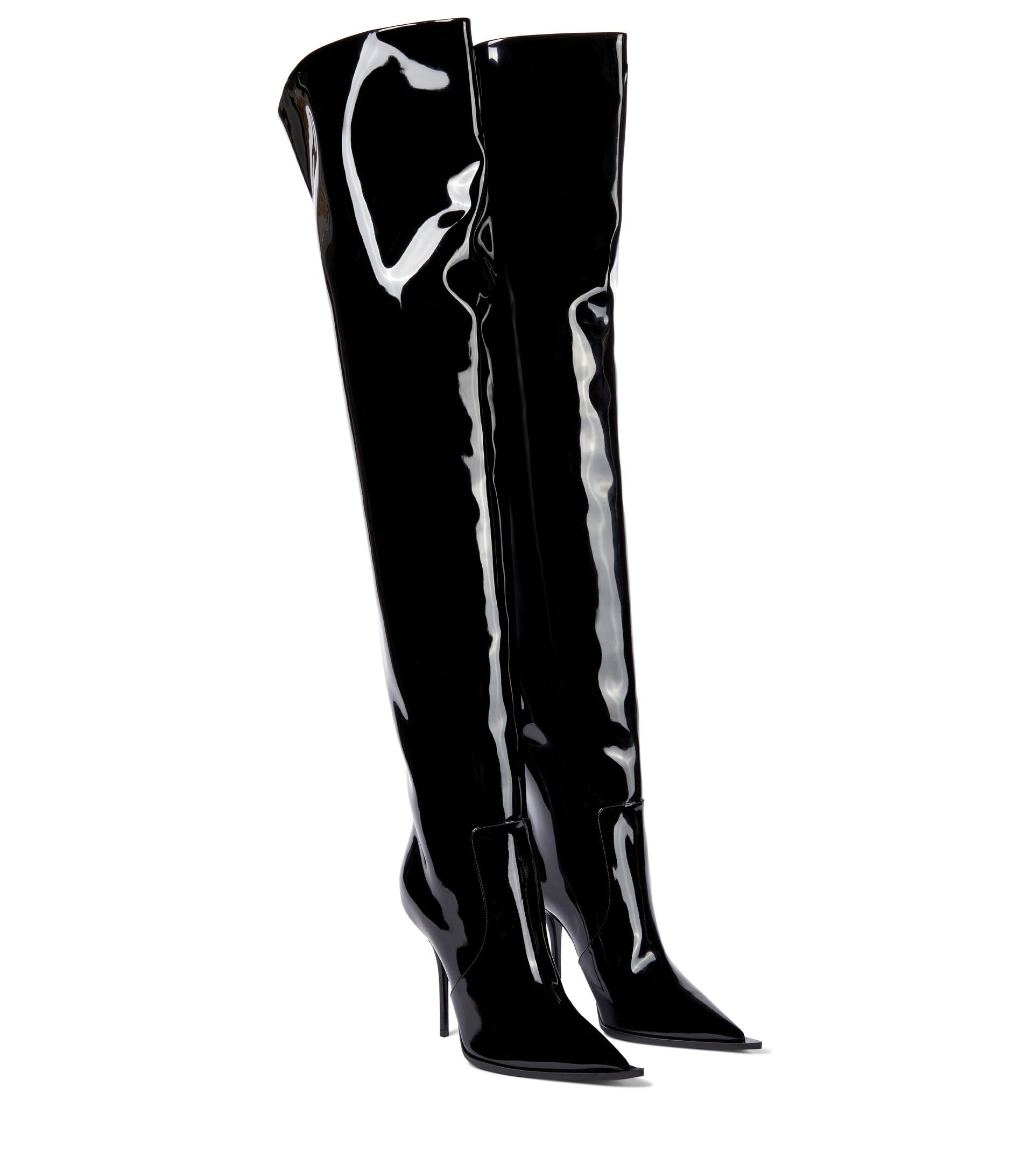 ブーツその他 DOLCE & GABBANA STRETCH JERSEY OVER-THE-KNEE BOOTS Dolce & Gabbana Over-the-knee boots for Women | Online Sale