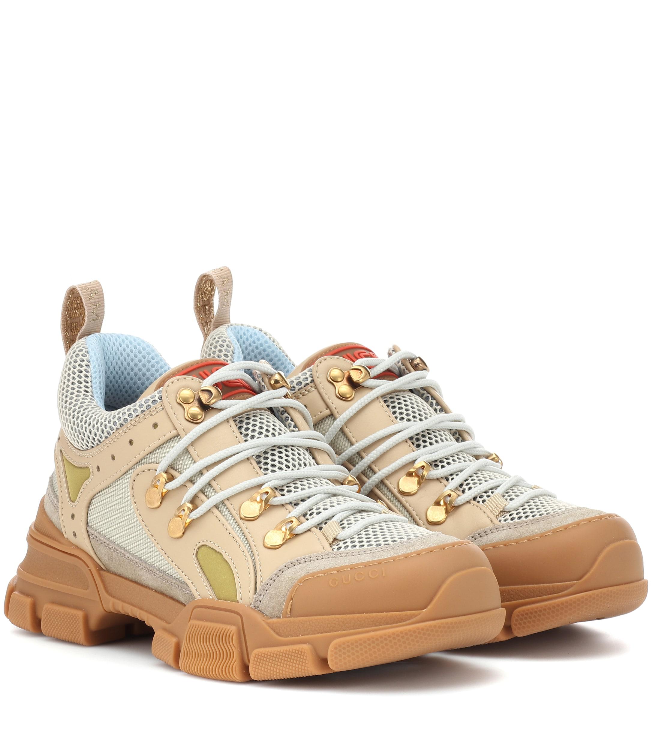 Gucci Flashtrek Sneakers in White - Lyst
