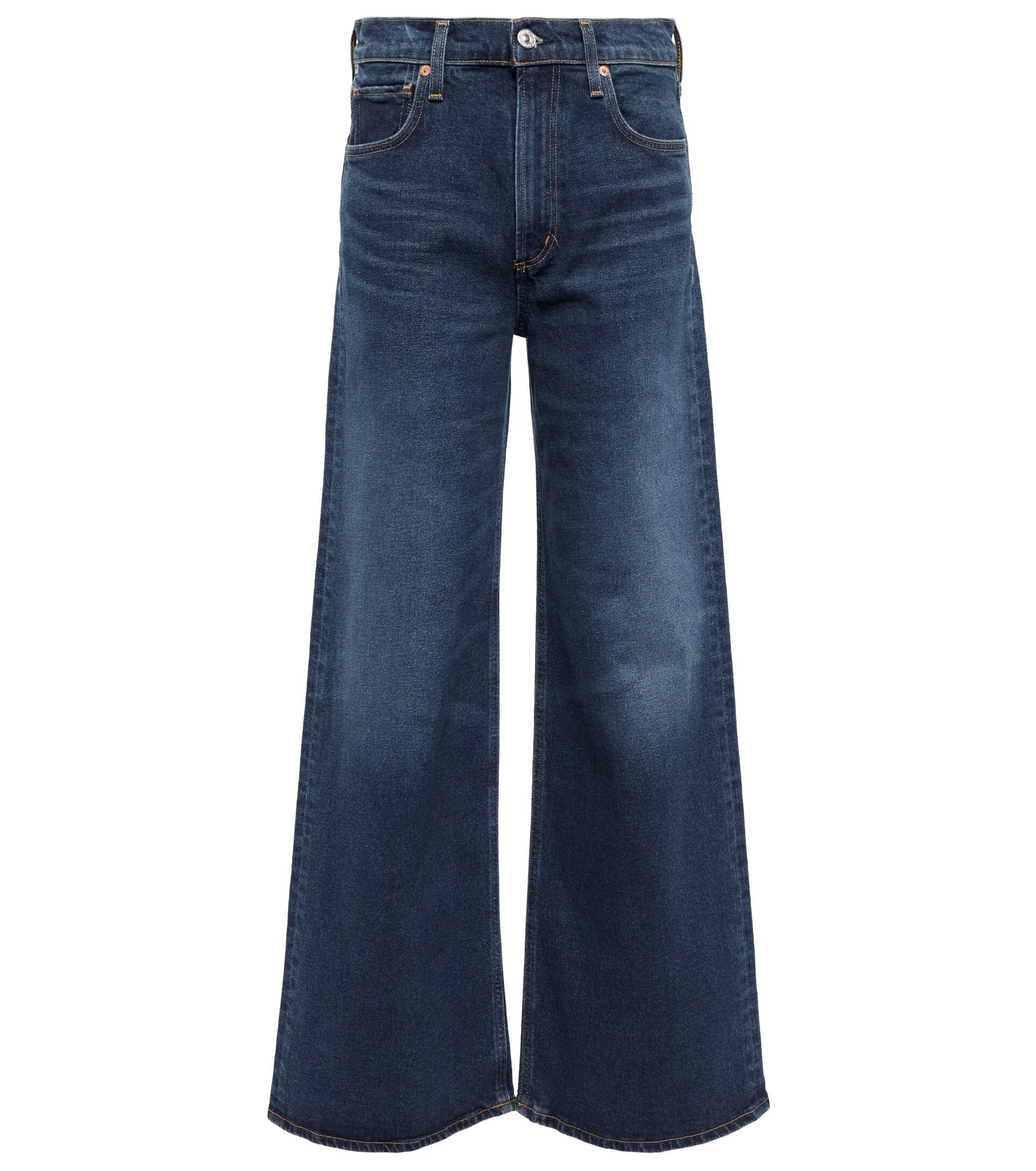 Citizens of Humanity Paloma High-rise Wide-leg Jeans in Blue | Lyst