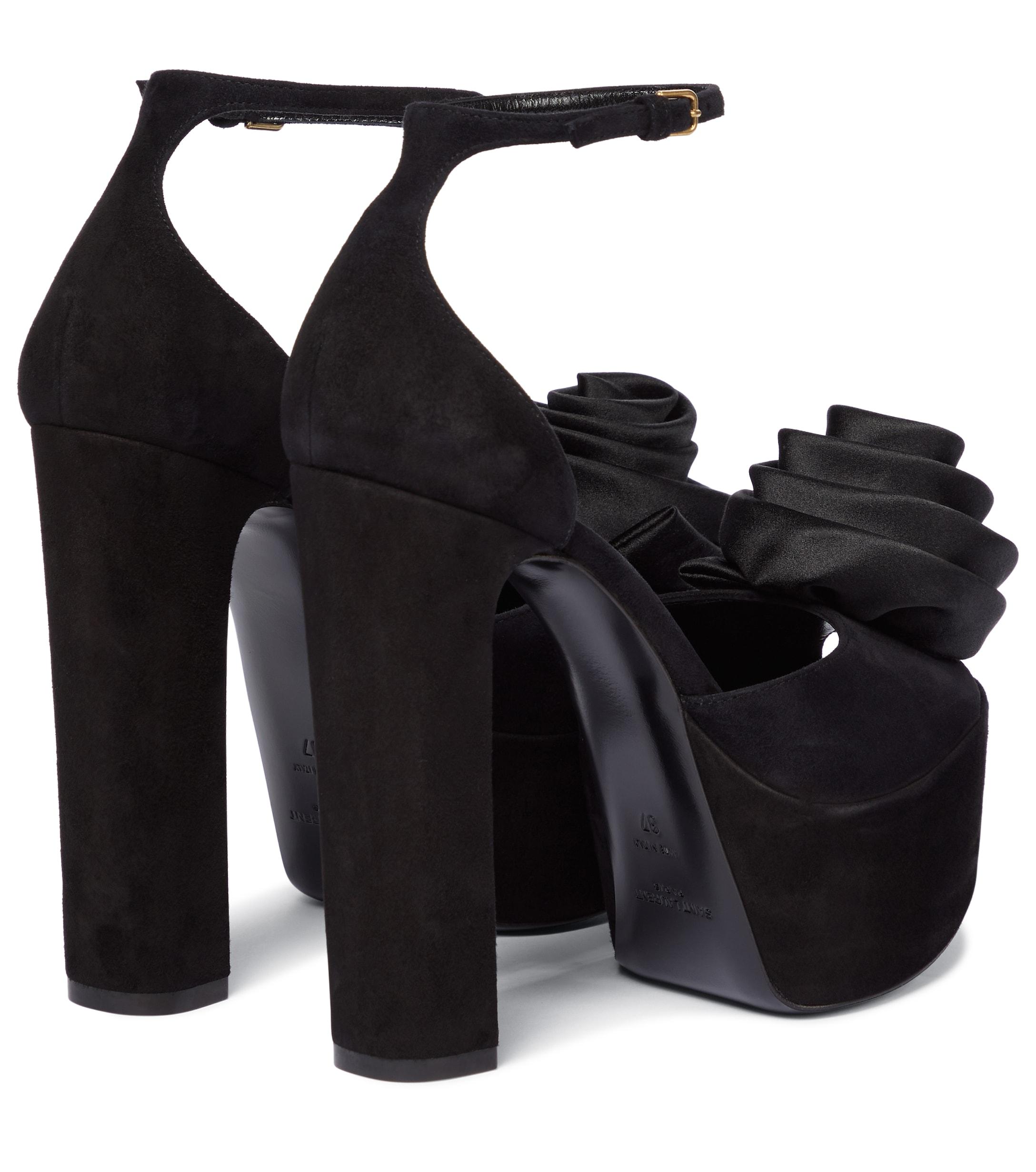 ysl black platforms