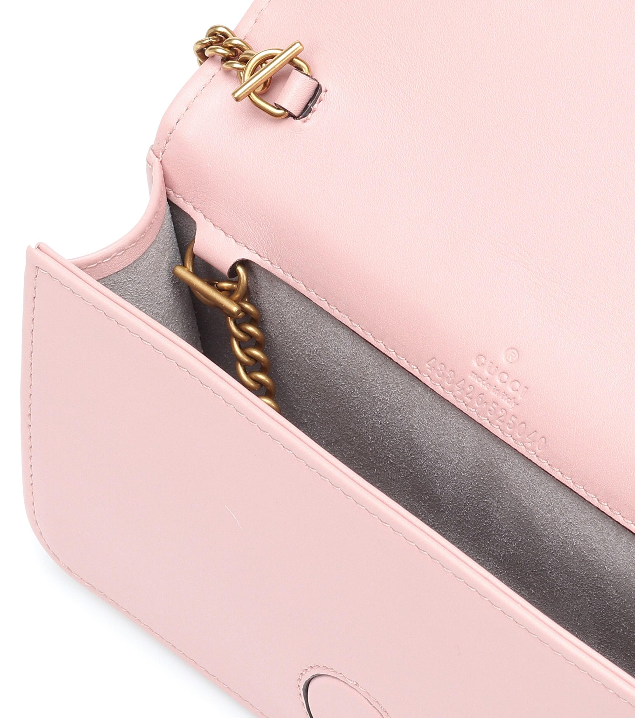Gucci Super Mini Marmont Dusty Pink, Luxury, Bags & Wallets on