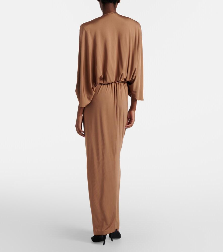 jacques wei gathered maxi dress Jacques Wei Gathered Maxi Dress In Black - 20% Off