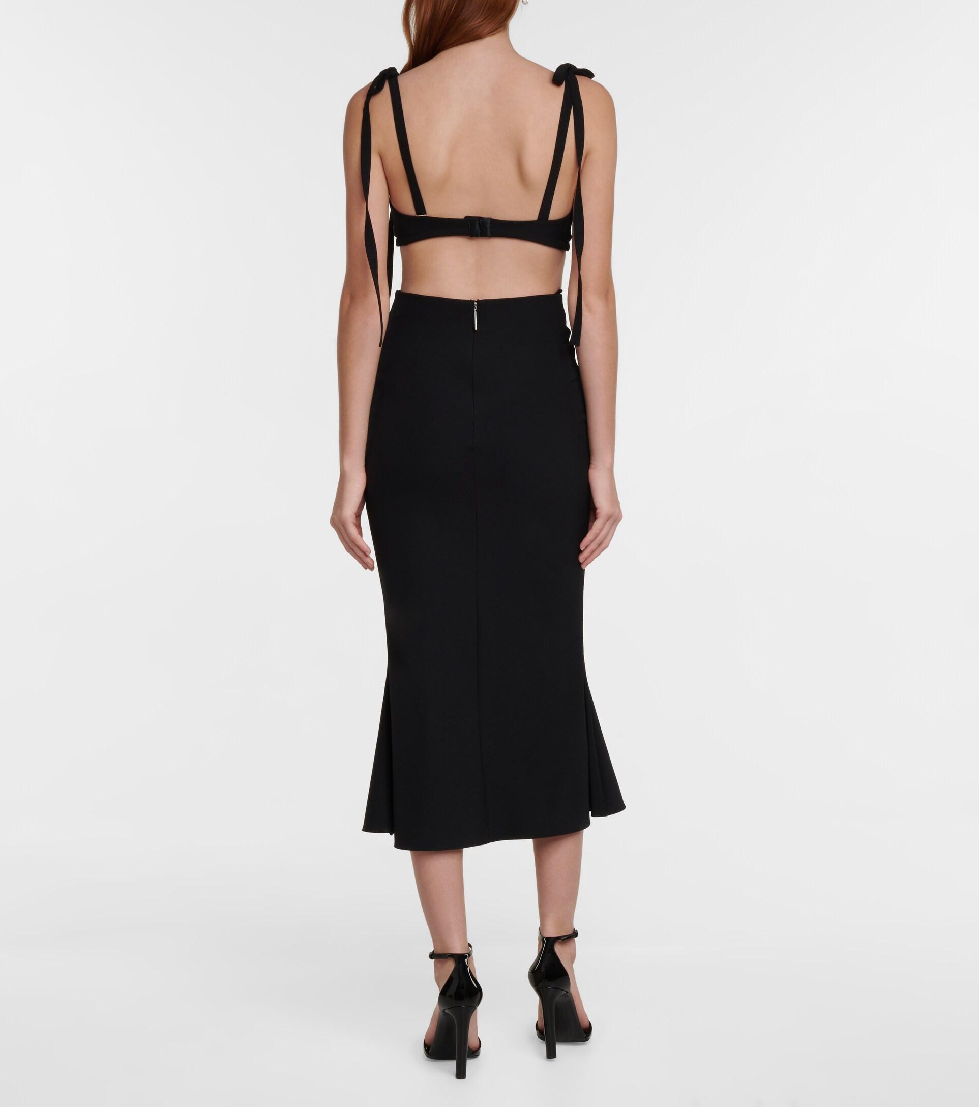 Christopher Kane Cutout Midi Dress in 