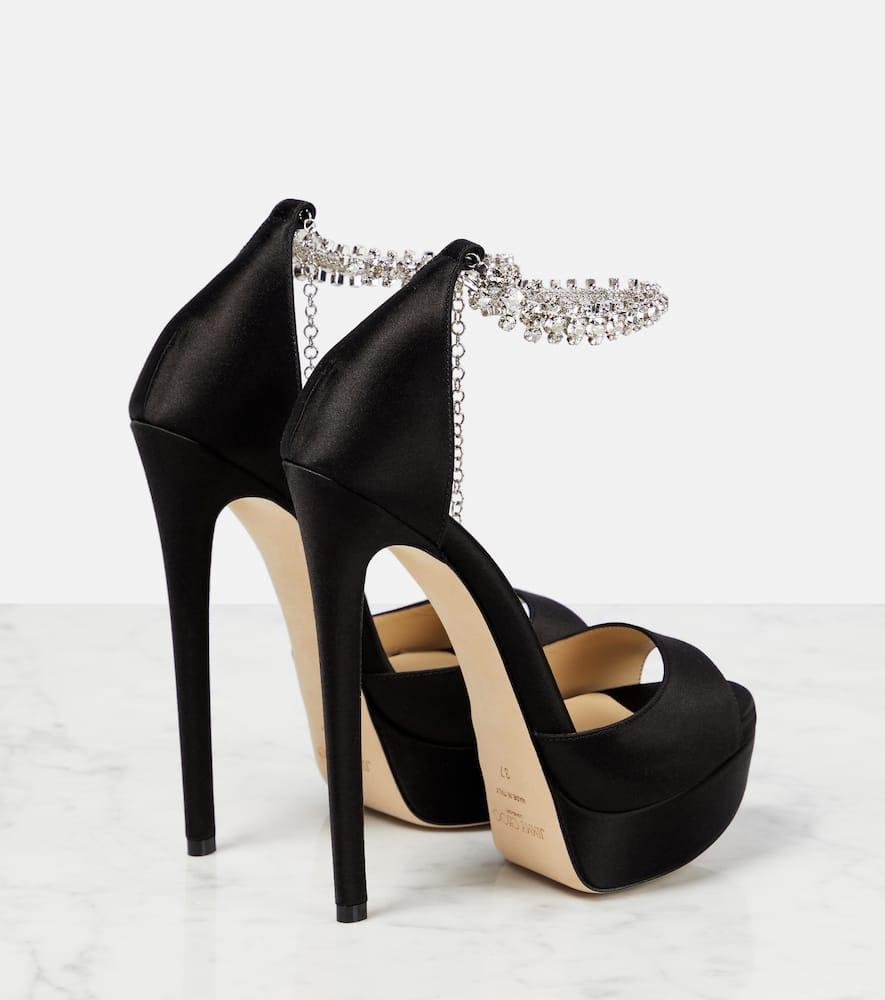 シンプルスタイリッシュ◆Jimmy Choo MARINDA 65 カーフブーティ PRISMLACEUPHKB_010003_SIDE_vg5