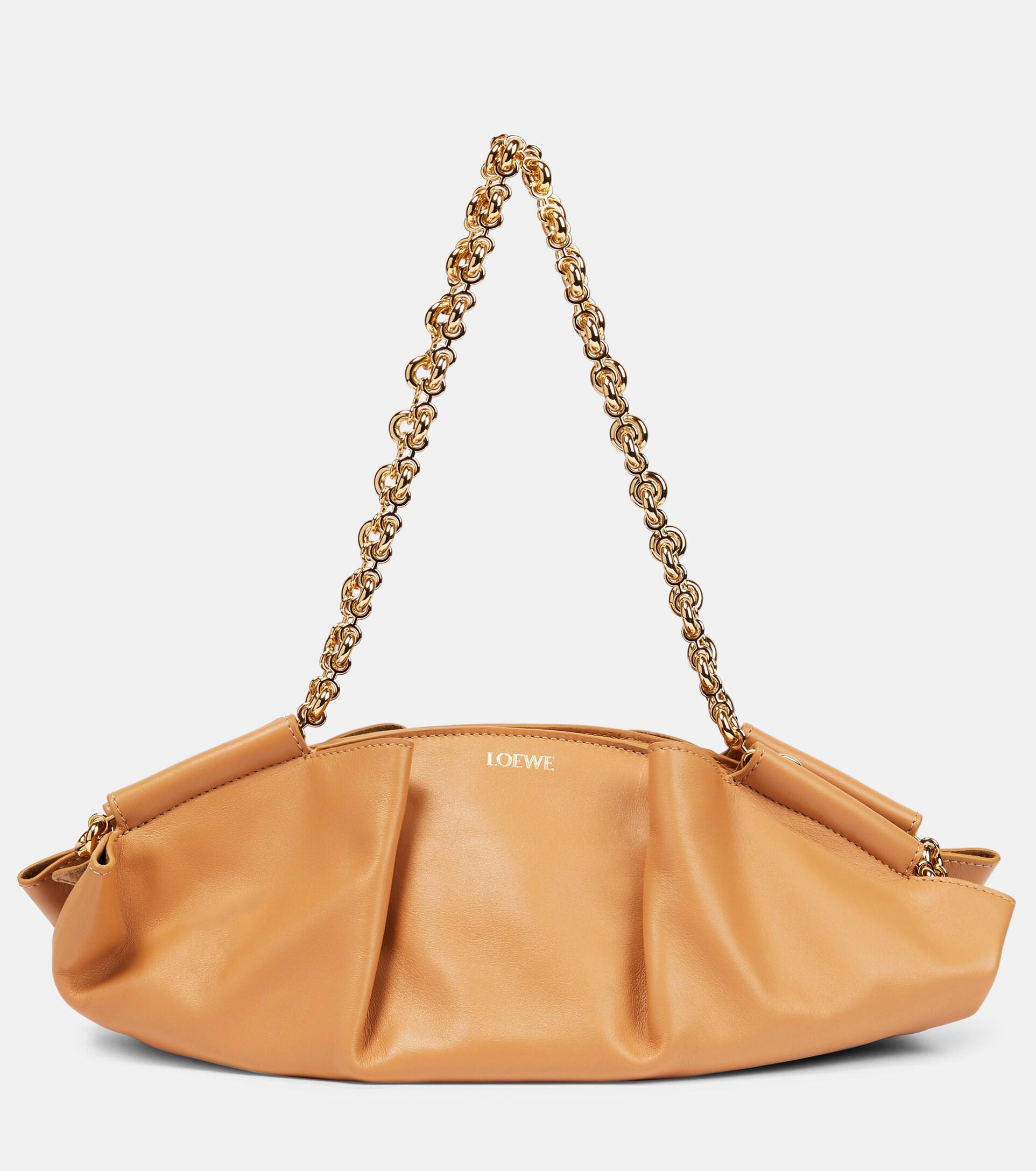 Loewe Paseo Small Leather Tote Bag in Natural | Lyst
