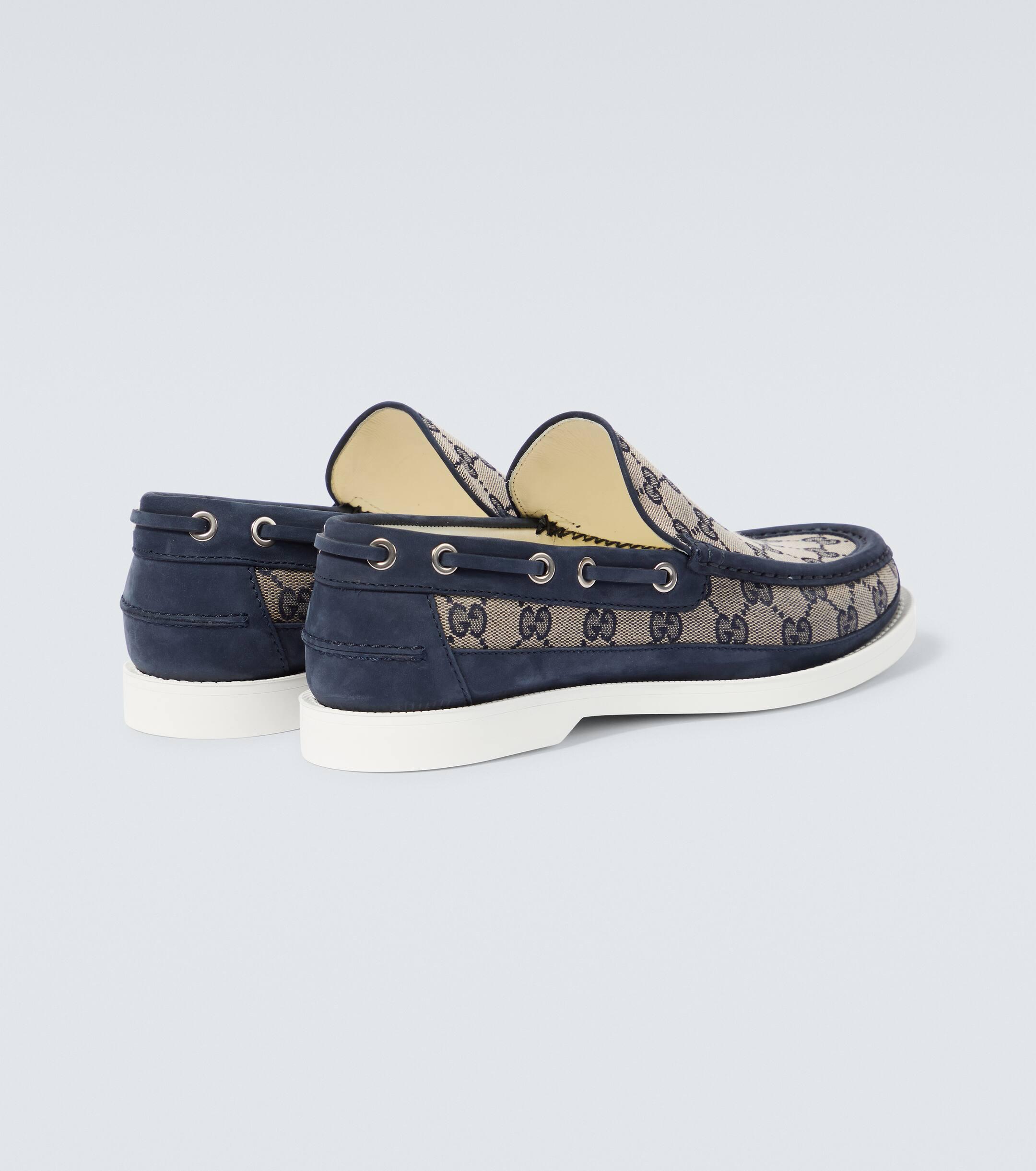 Gucci GG Canvas Boat Shoes Gucci GG canvas boat shoes Gucci main image 4