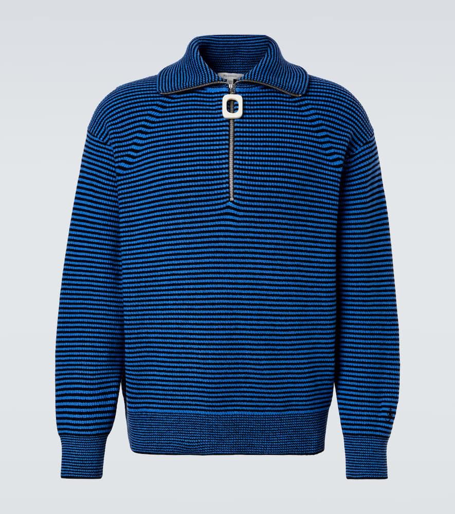 Quarter Zip Trui Met Rits Zara Heren Sweatshirts Kraag Met Rits