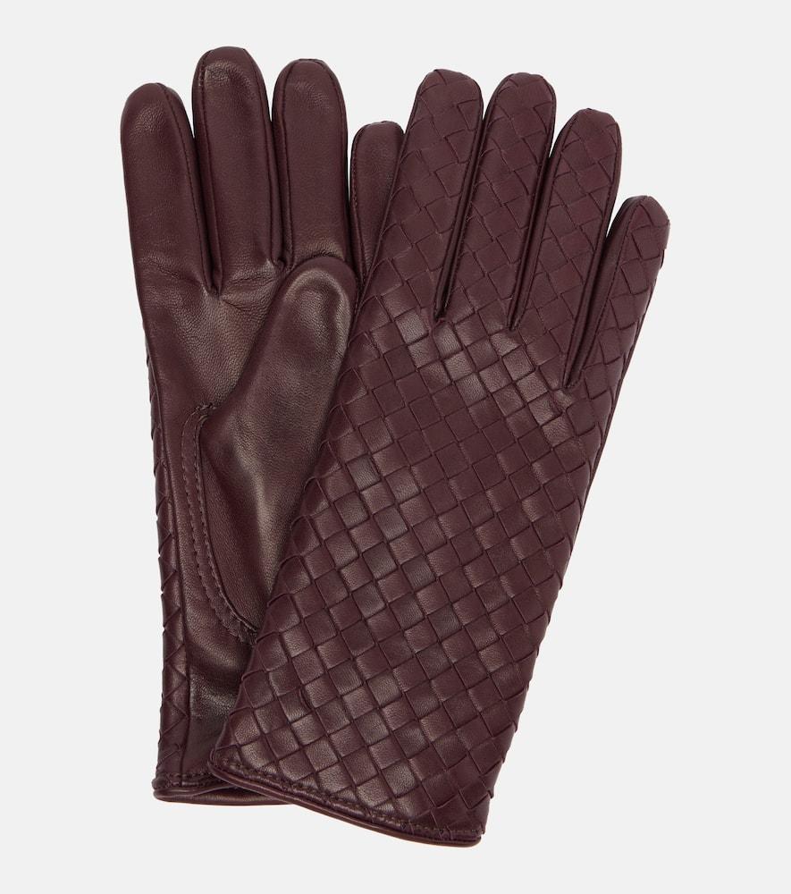 BOTTEGA BENETA glovesイントレチャートレザーグローブ BOTTEGA VENETA Intrecciato leather gloves | NET-A-PORTER