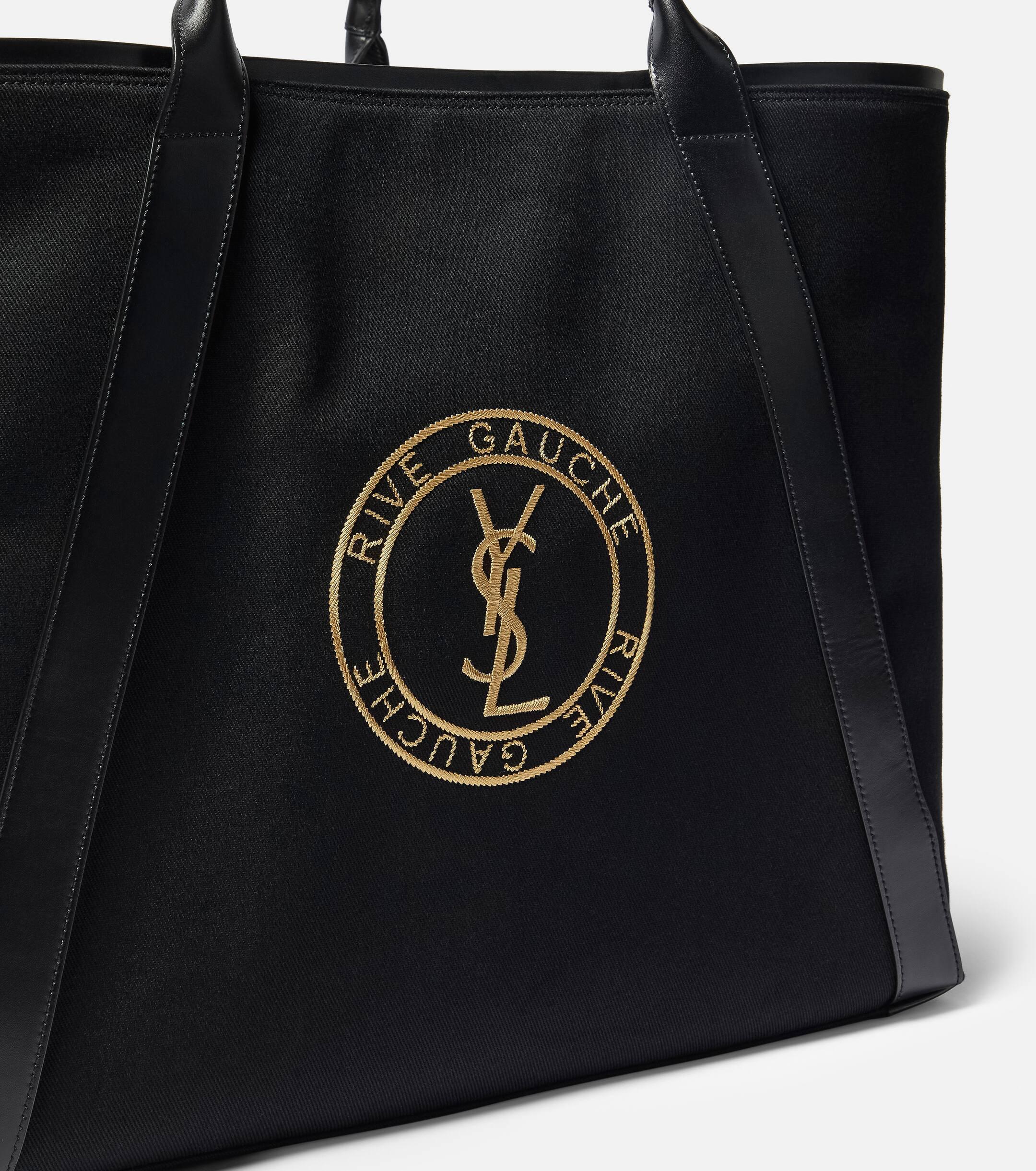 Ysl linen tote shop