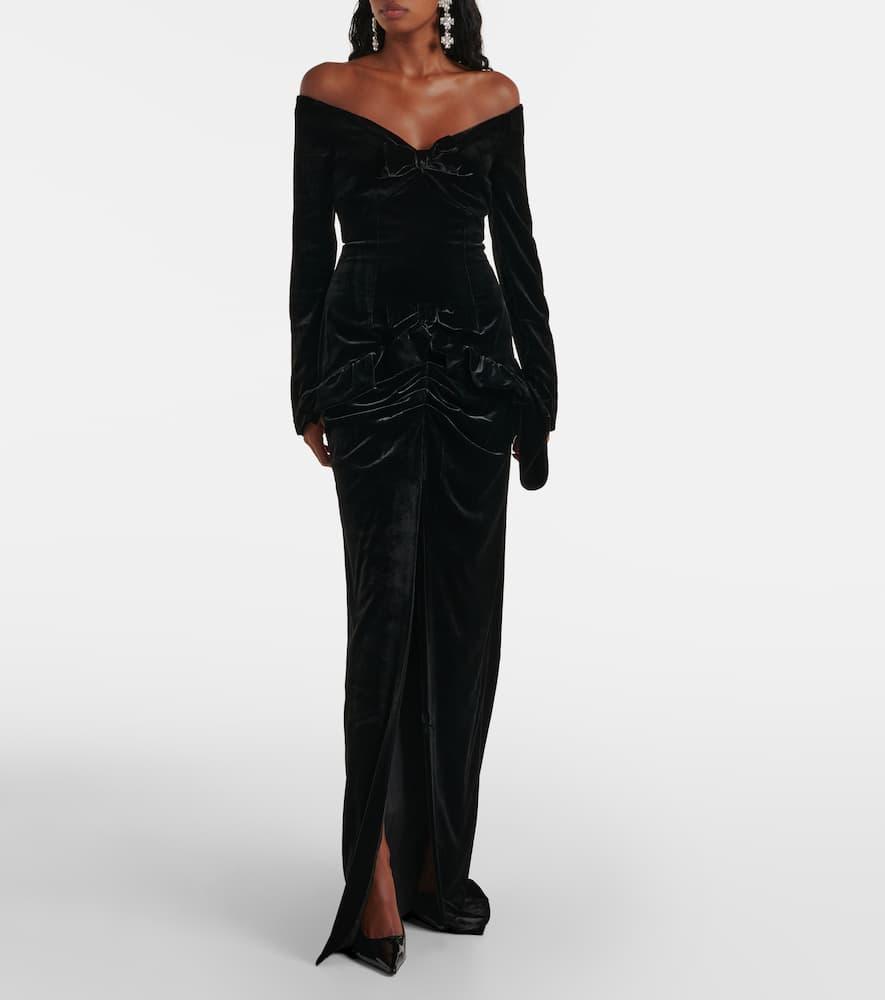 Alessandra Rich Velvet Dresses for Women | Lyst Canada