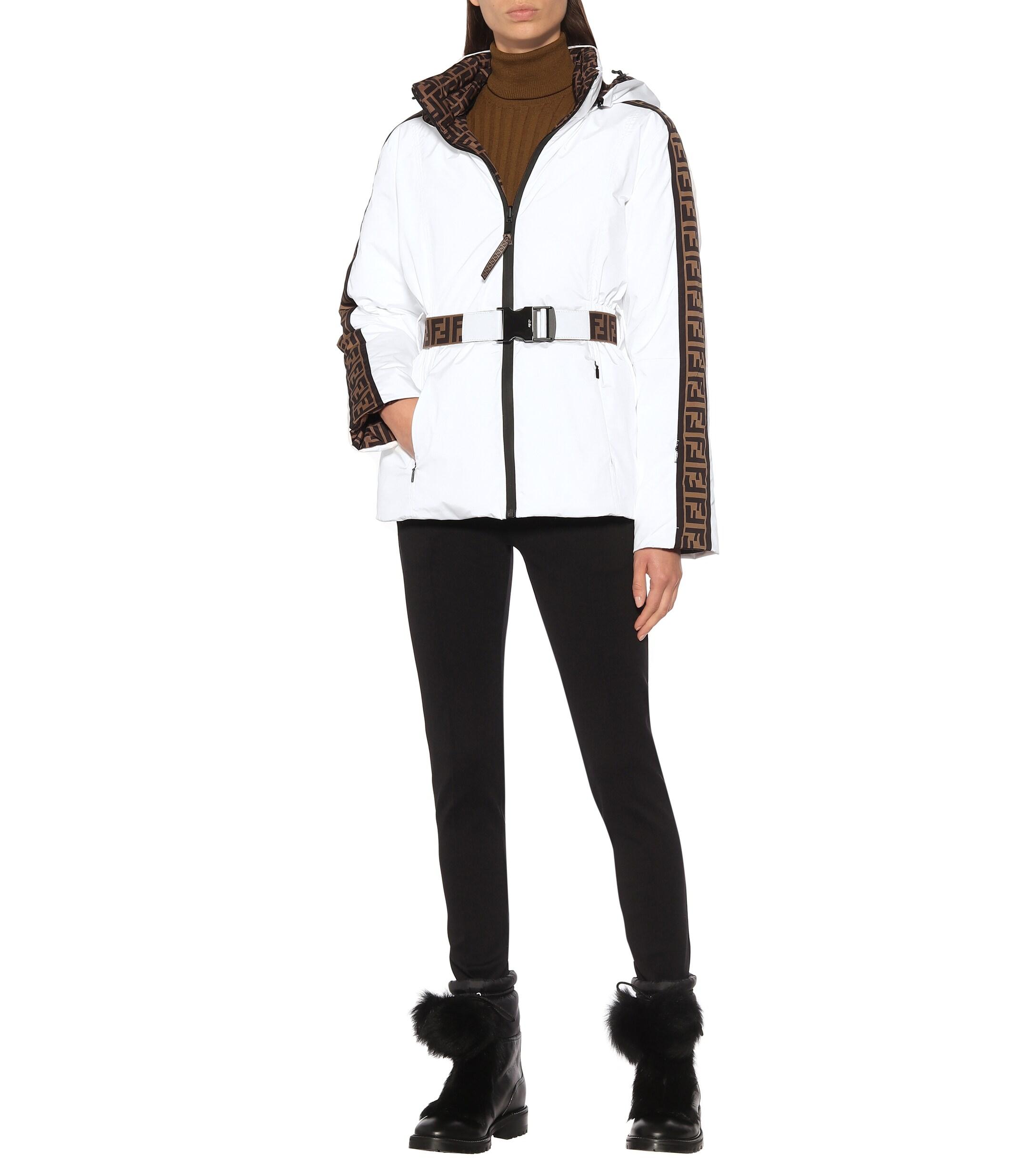 Fendi Reversible Ski Jacket in White