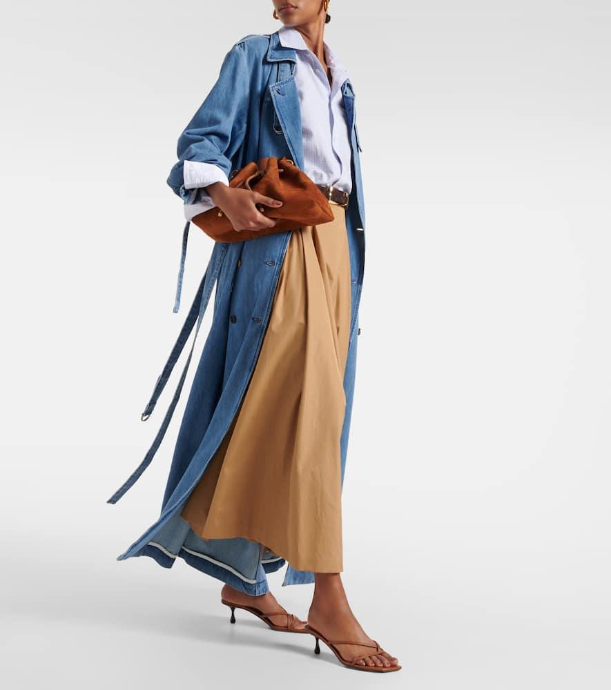 サンダル・ミュール JIMMY CHOO Brown Leather Etana Mules Jimmy Choo Etana 50 Leather Mules in Brown | Lyst